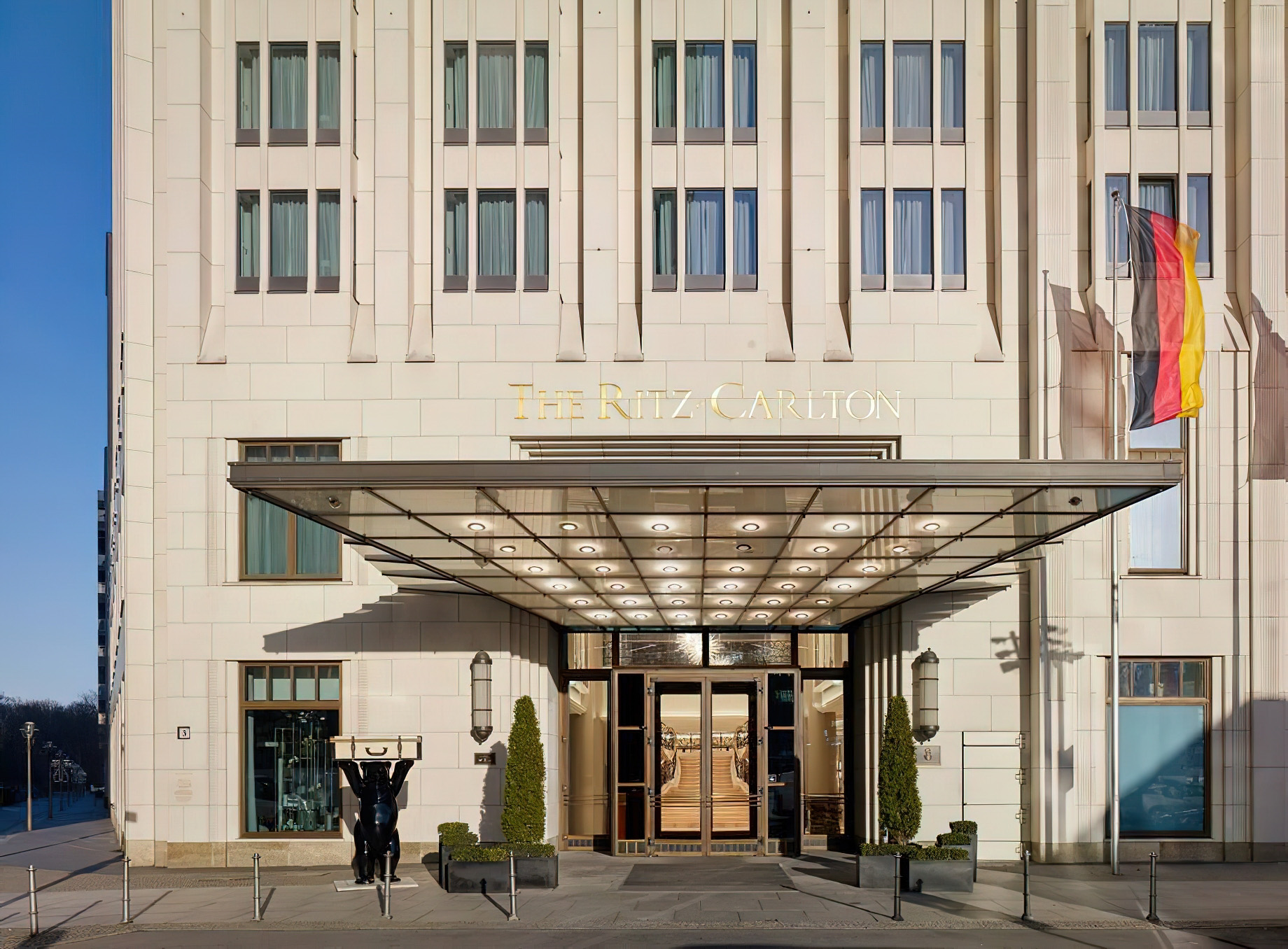 The Ritz-Carlton, Berlin Hotel – Berlin, Germany – Front Entrance