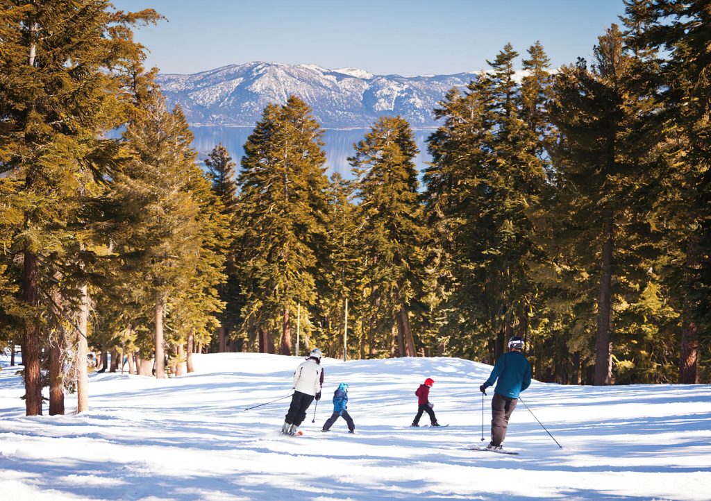 The Ritz-Carlton, Lake Tahoe Resort - Truckee, CA, USA - Winter Ski Run