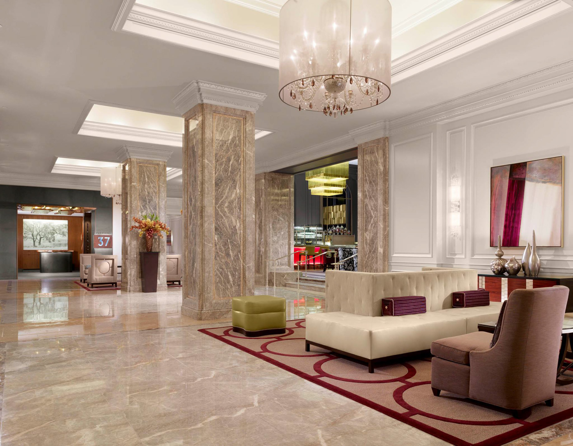 The Ritz-Carlton, San Francisco Hotel - San Francisco, CA, USA - Lobby