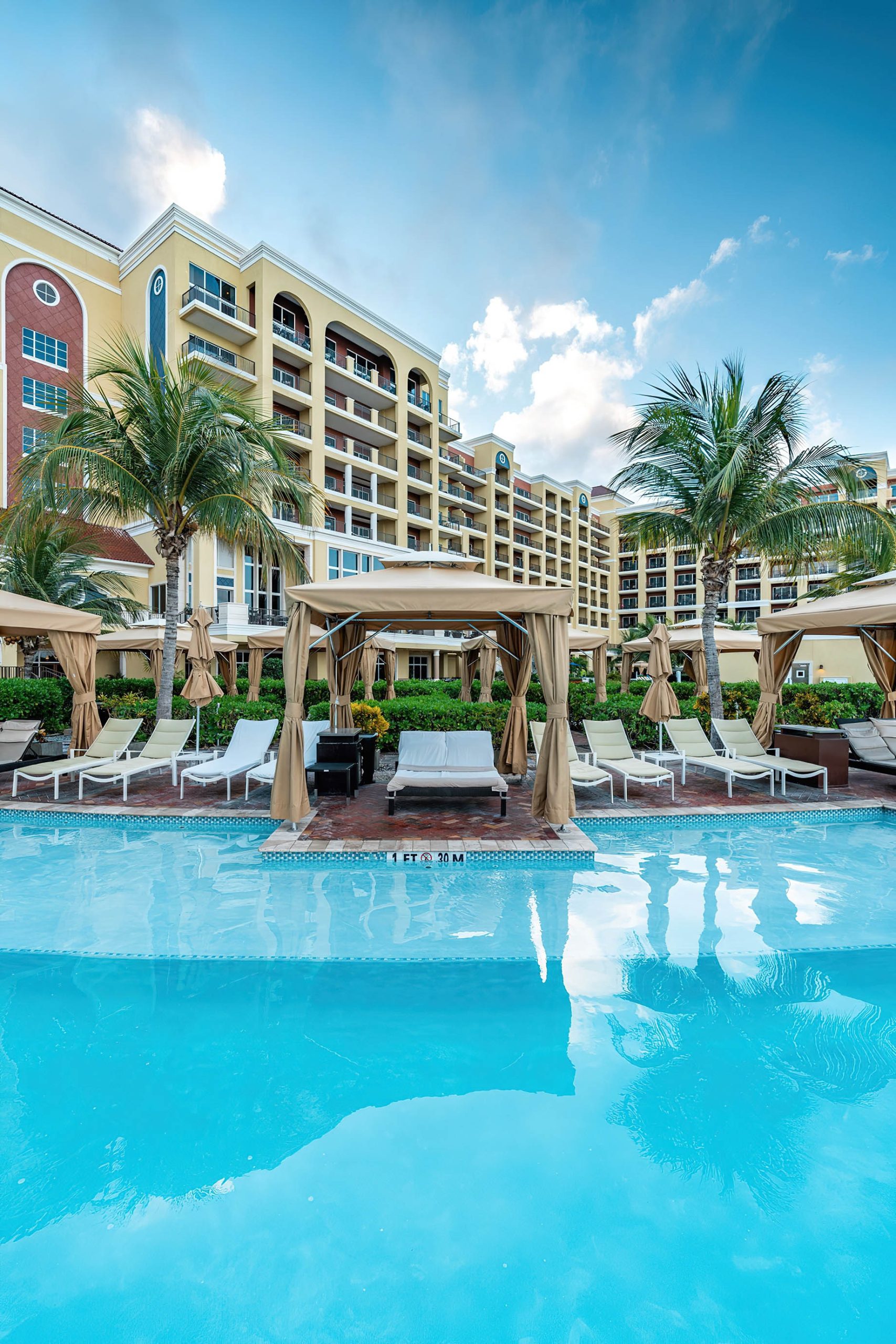 The Ritz-Carlton, Aruba Resort – Palm Beach, Aruba – Pool Cabanas