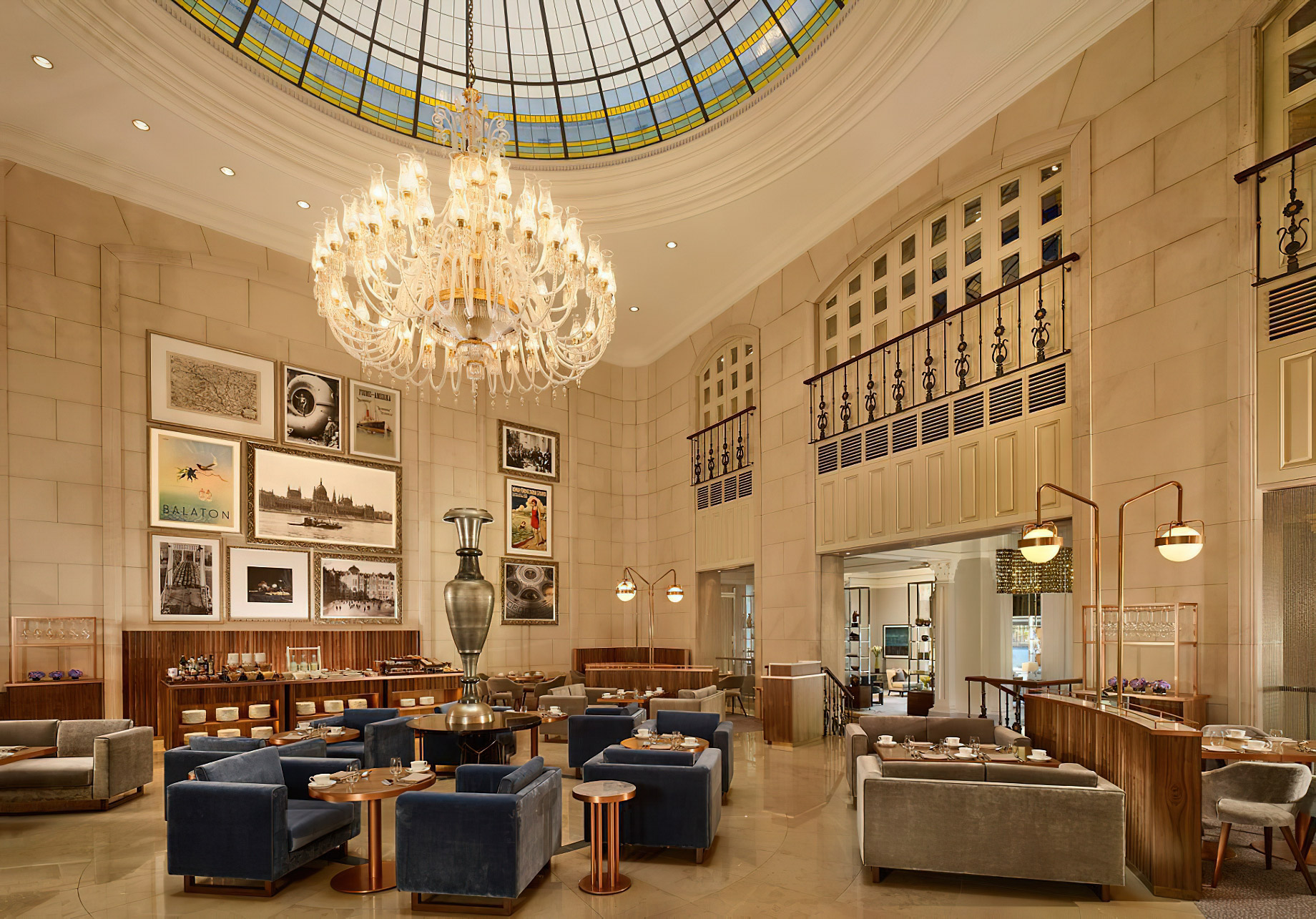 The Ritz-Carlton, Budapest Hotel - Budapest, Hungary - Kupola Lounge