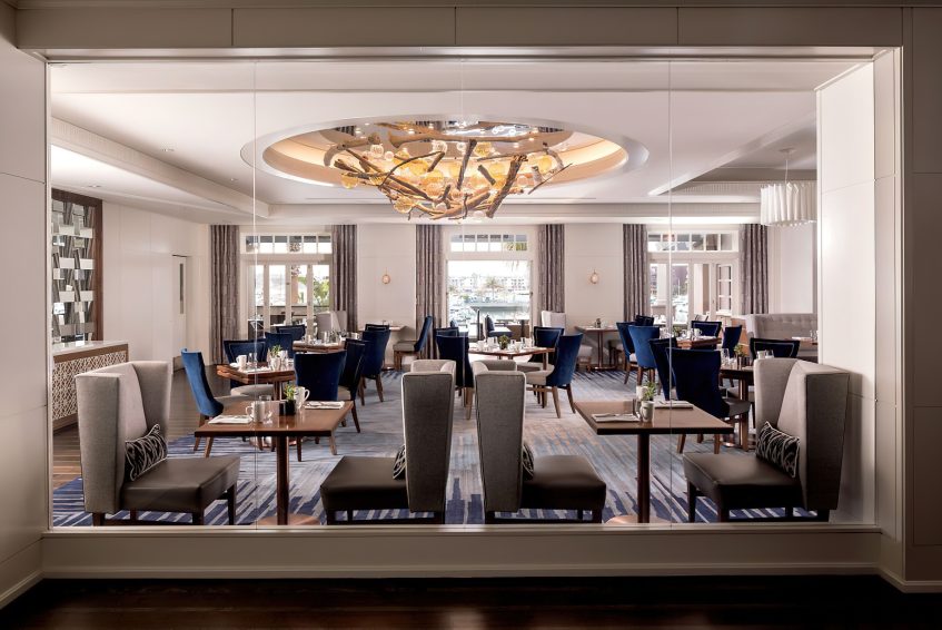 The Ritz-Carlton, Marina del Rey Hotel - Marina del Rey, CA, USA - Cast & Plow Restaurant Interior