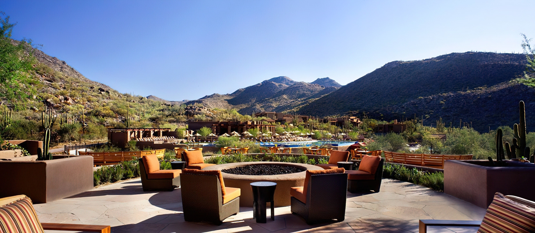 The Ritz-Carlton, Dove Mountain Resort - Marana, AZ, USA - Fire Pit Outdoor Lounge