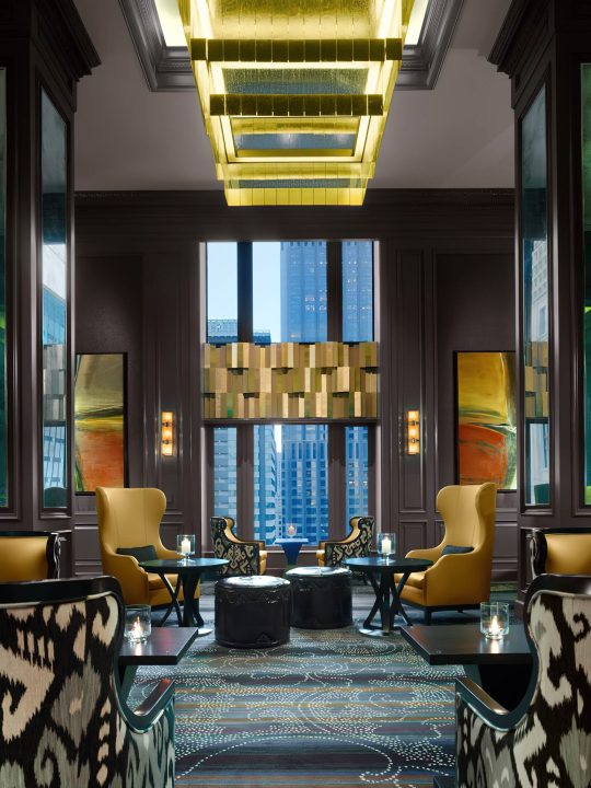 The Ritz-Carlton, San Francisco Hotel - San Francisco, CA, USA - Lobby Lounge