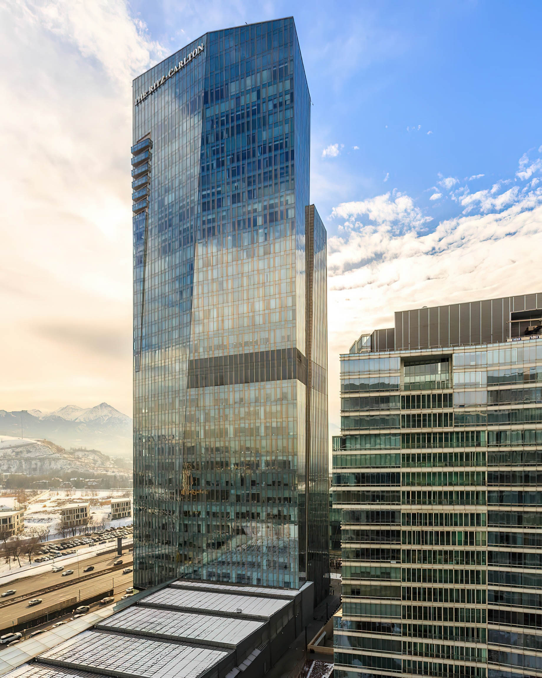 The Ritz-Carlton, Almaty Hotel – Almaty, Kazakhstan – Exterior Tower View