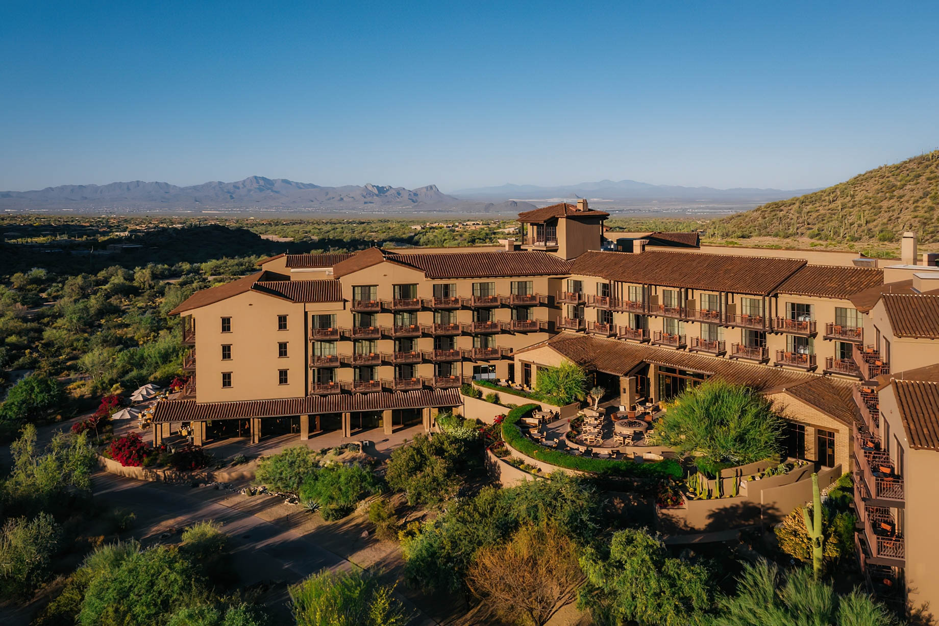 The Ritz-Carlton, Dove Mountain Resort - Marana, AZ, USA - Hotel Aerial View
