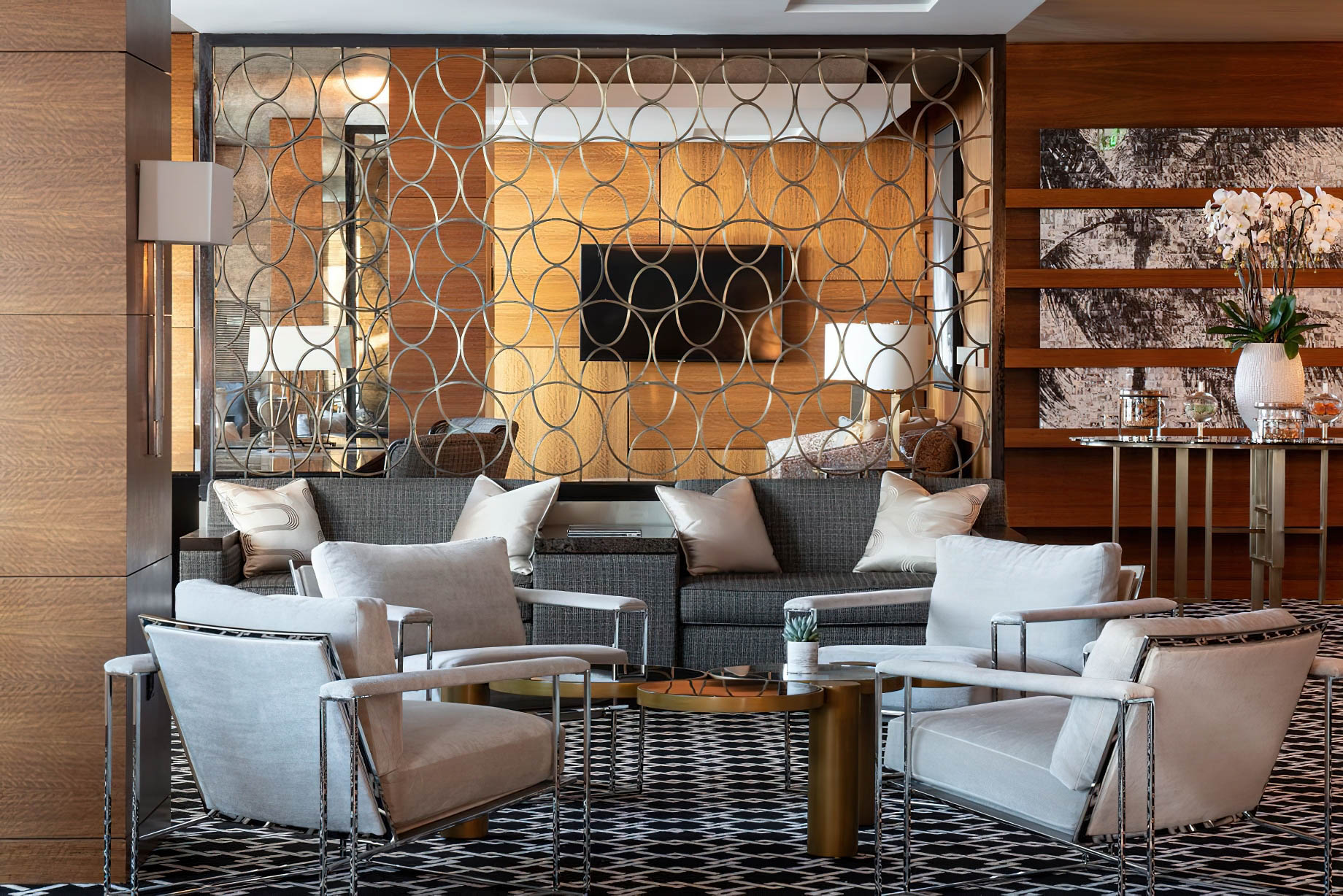 The Ritz-Carlton, Los Angeles L.A. Live Hotel – Los Angeles, CA, USA – Lounge