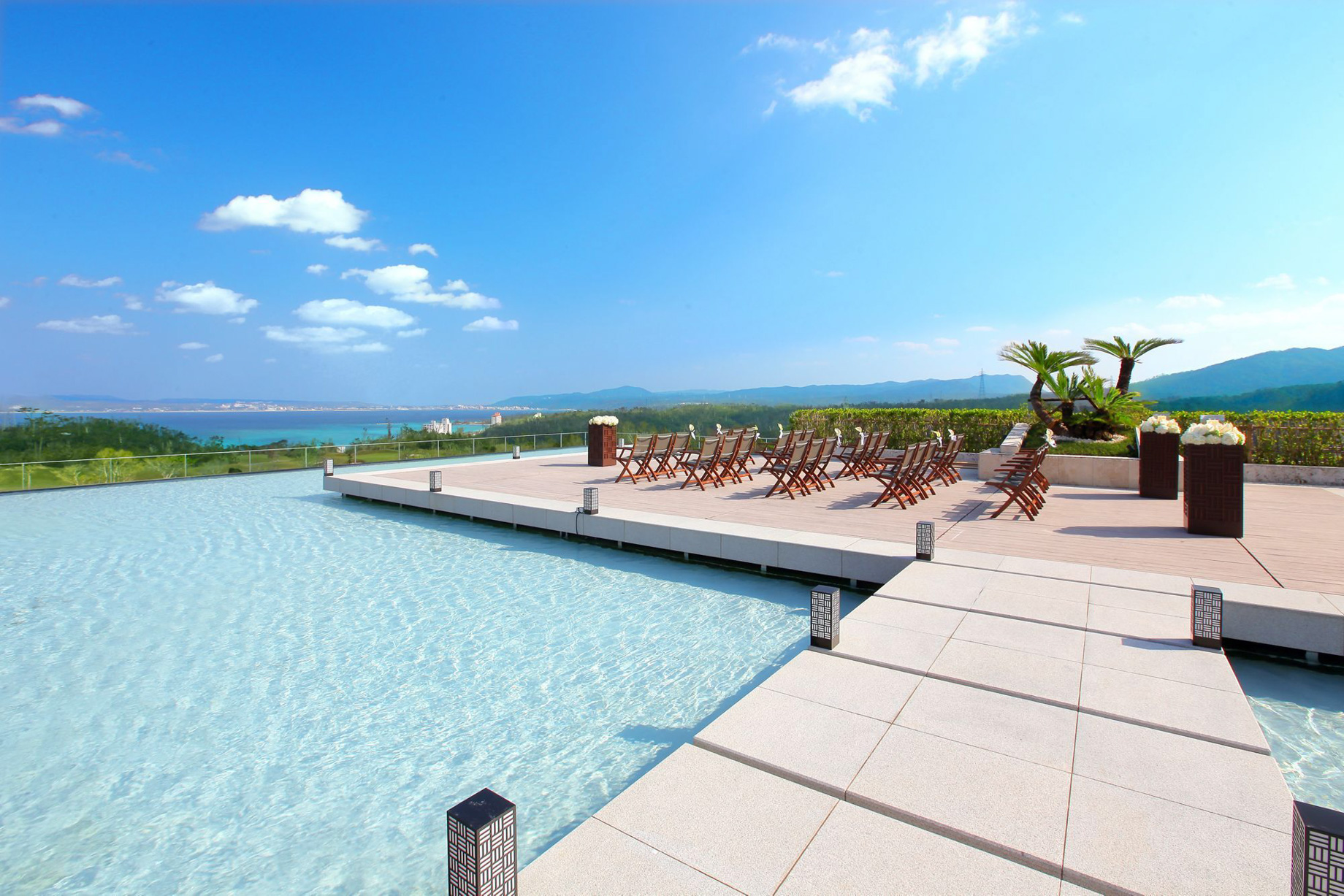 The Ritz-Carlton, Okinawa Hotel – Okinawa, Japan – Exterior Pool Deck