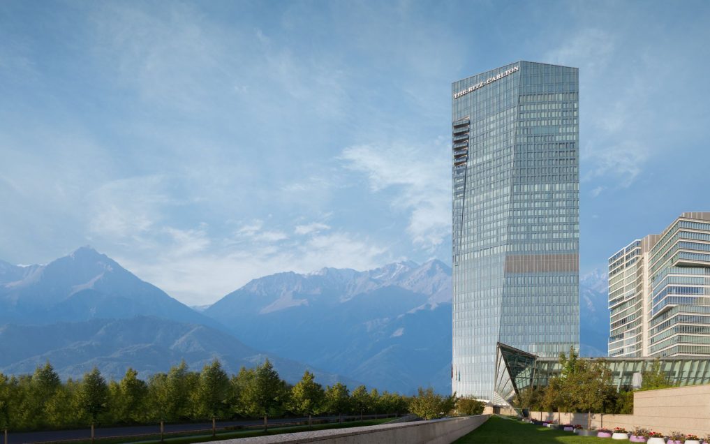 The Ritz-Carlton, Almaty Hotel - Almaty, Kazakhstan - Exterior Tower View