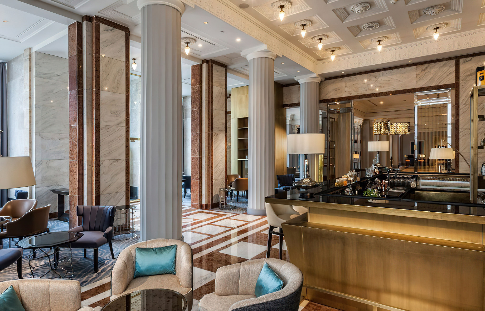 The Ritz-Carlton, Budapest Hotel - Budapest, Hungary - Kaffee Wein Interior
