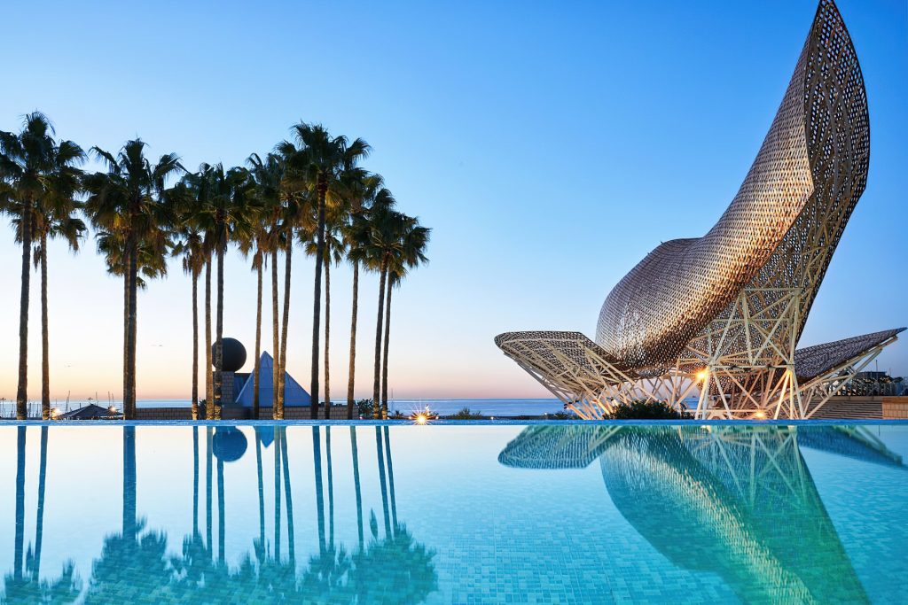 Hotel Arts Barcelona Ritz-Carlton - Barcelona, Spain - Infinity Pool Ocean View