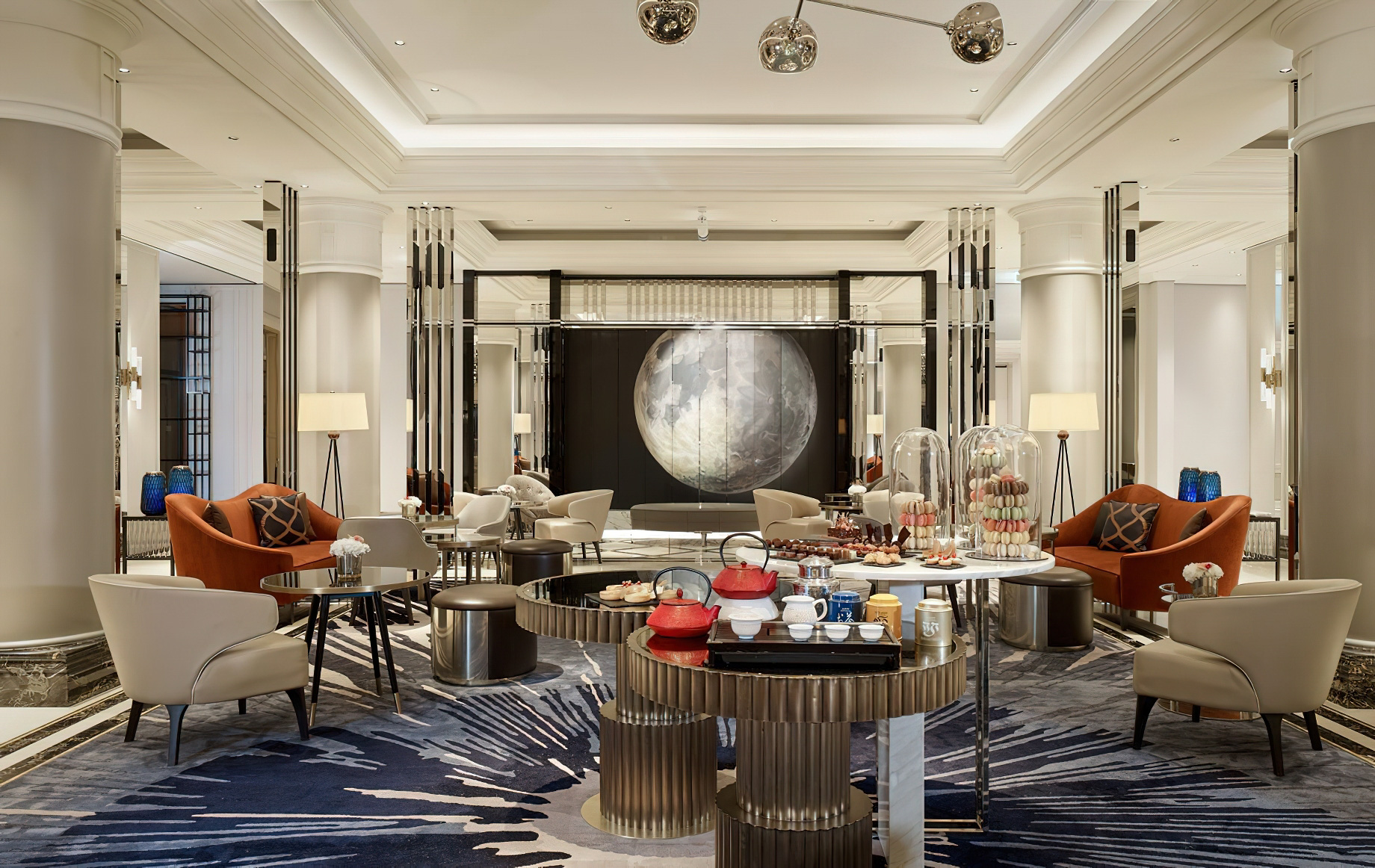 The Ritz-Carlton, Berlin Hotel – Berlin, Germany – The Lounge Interior Design