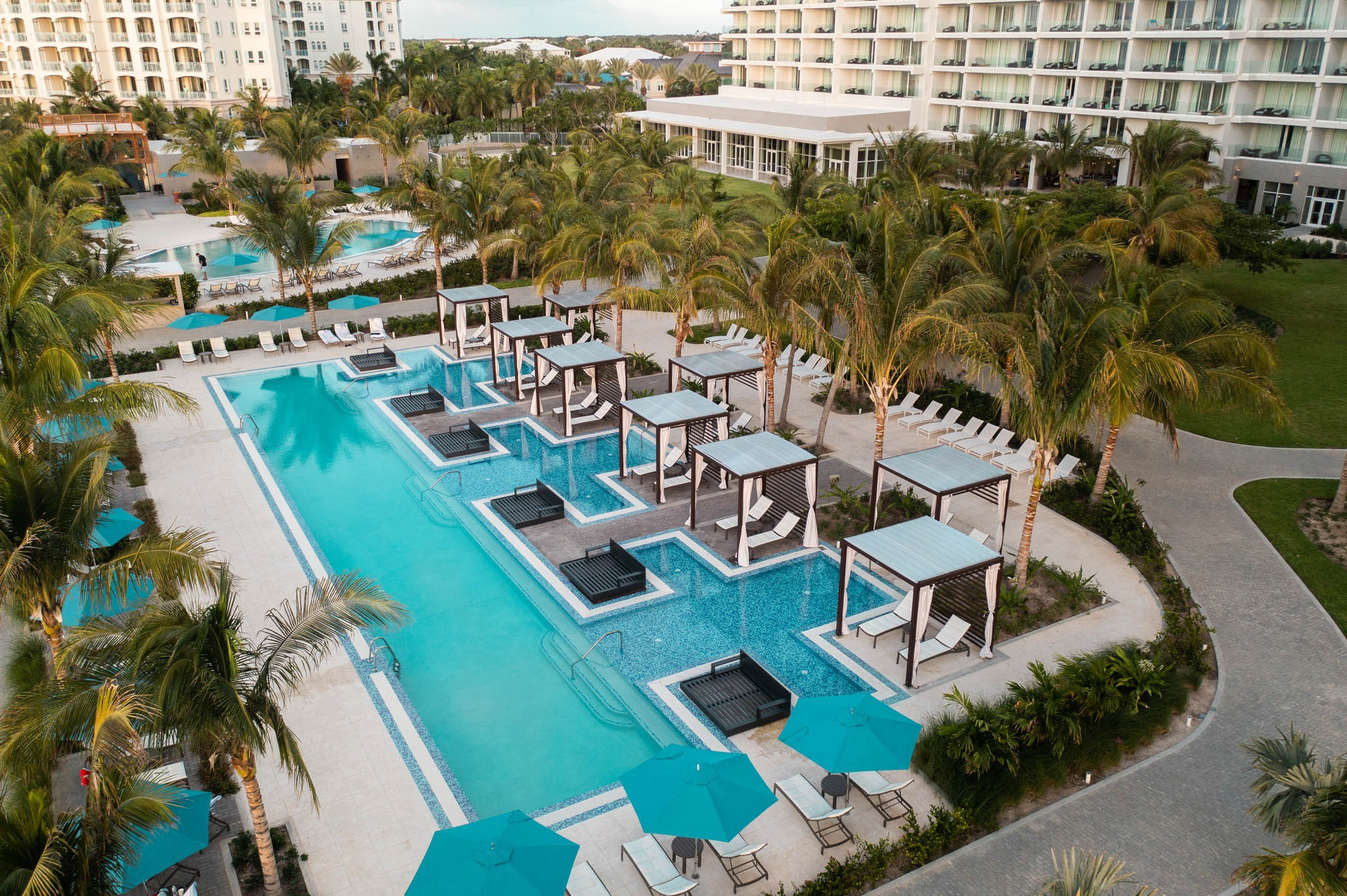 The Ritz-Carlton, Turks & Caicos Resort – Providenciales, Turks and Caicos Islands – Pool Aerial View