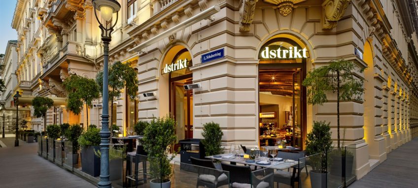 The Ritz-Carlton, Vienna Hotel - Vienna, Austria - Dstrikt Steakhouse Exterior