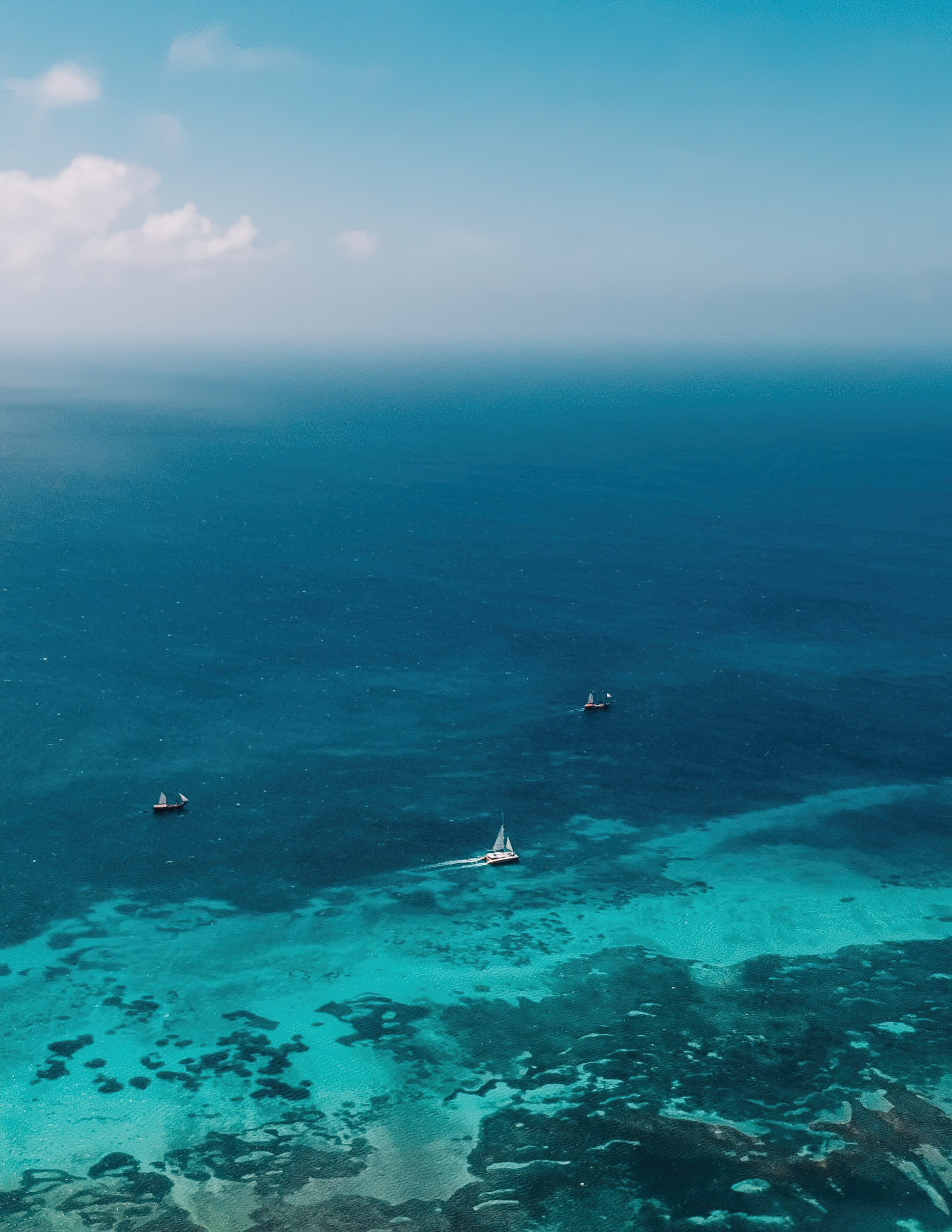 The Ritz-Carlton, Aruba Resort – Palm Beach, Aruba – Ocean Aerial View