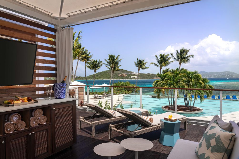 012 - The Ritz-Carlton, St. Thomas Resort - St. Thomas, U.S. Virgin Islands - Pool Deck Ocean View