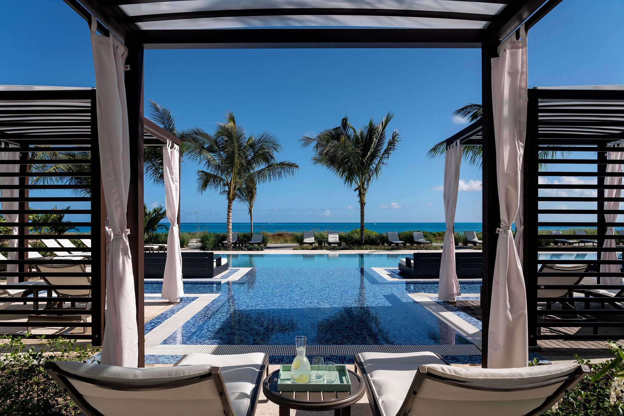 The Ritz-Carlton, Turks & Caicos Resort – Providenciales, Turks and Caicos Islands – Pool Cabana Ocean View