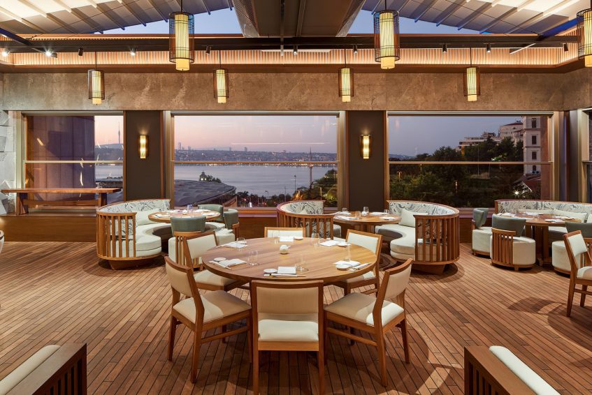 The Ritz-Carlton, Istanbul Hotel - Istanbul, Turkey - Nobu Restaurant Terrace