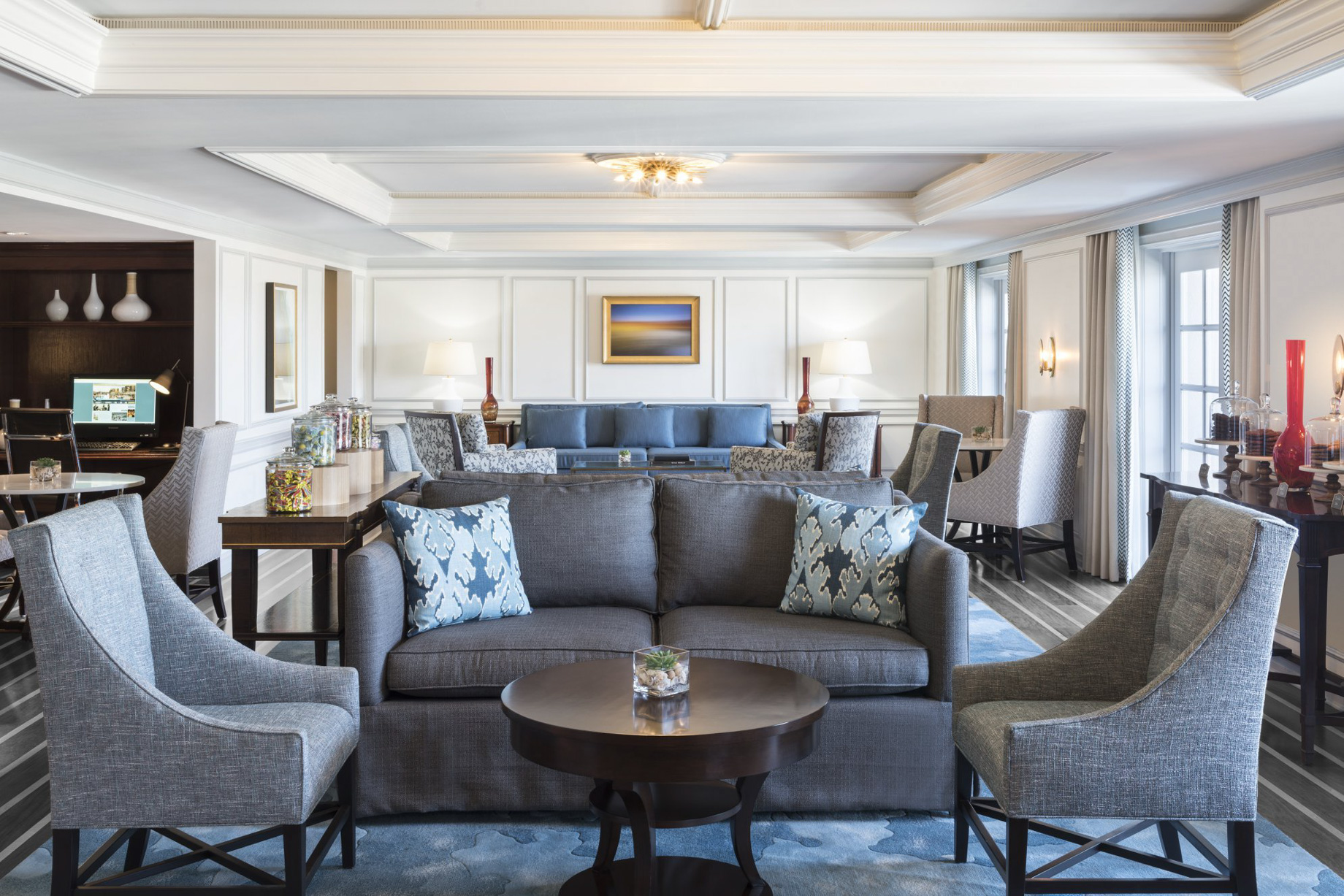 The Ritz-Carlton, Marina del Rey Hotel - Marina del Rey, CA, USA - Club Lounge