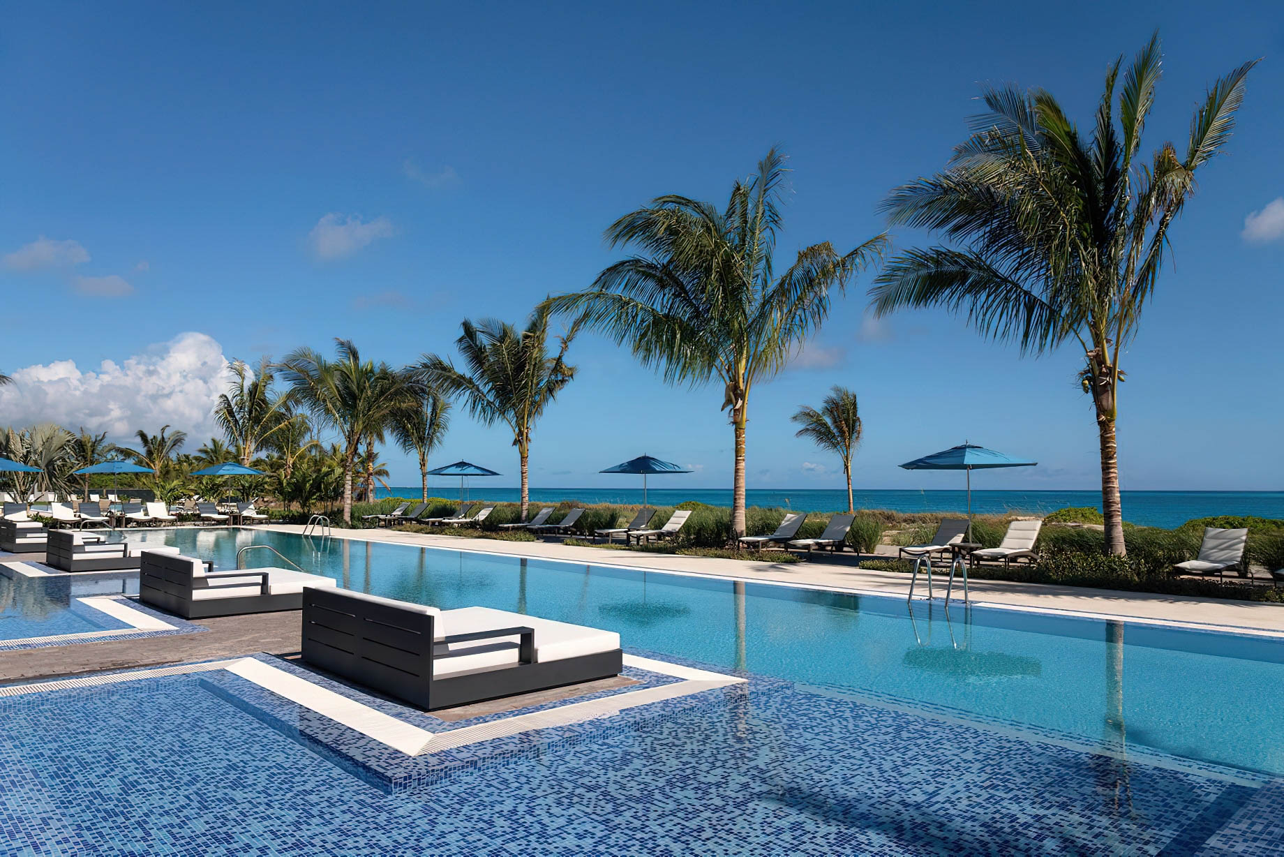 The Ritz-Carlton, Turks & Caicos Resort – Providenciales, Turks and Caicos Islands – Pool Deck Ocean View