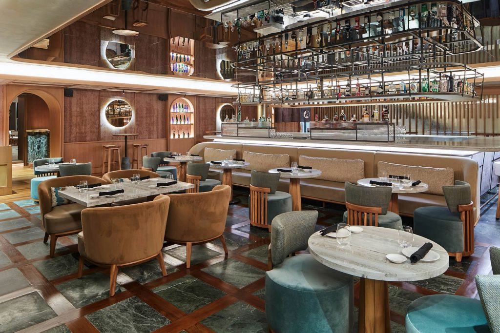 The Ritz-Carlton, Istanbul Hotel - Istanbul, Turkey - Nobu Restaurant Interior