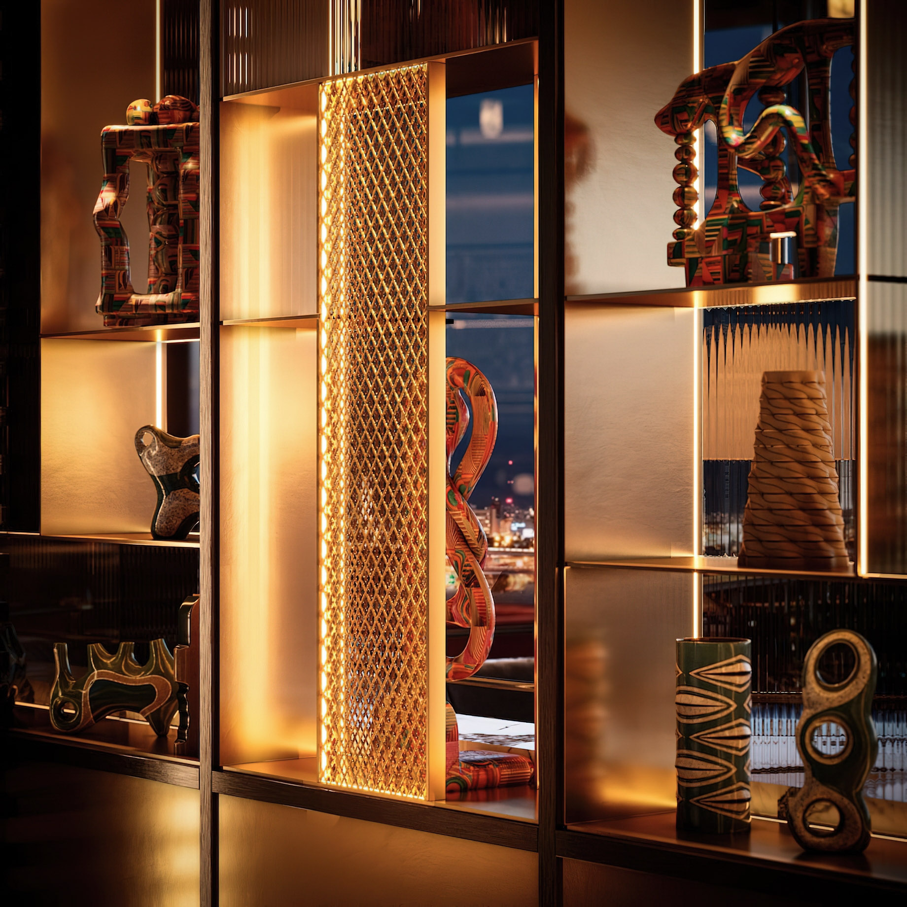 The Ritz-Carlton, Mexico City Hotel - Mexico City, Mexico - Restaurant Decor