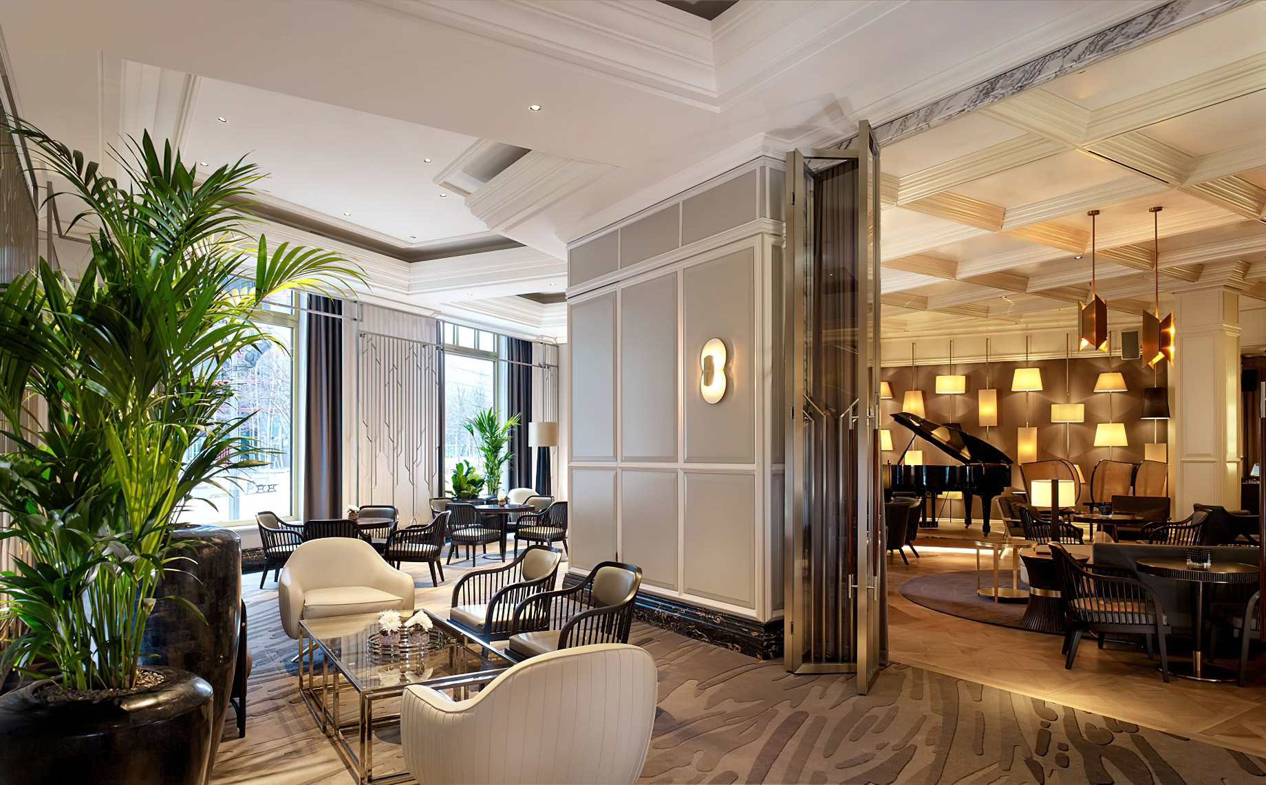 The Ritz-Carlton, Berlin Hotel – Berlin, Germany – The Curtain Club Interior