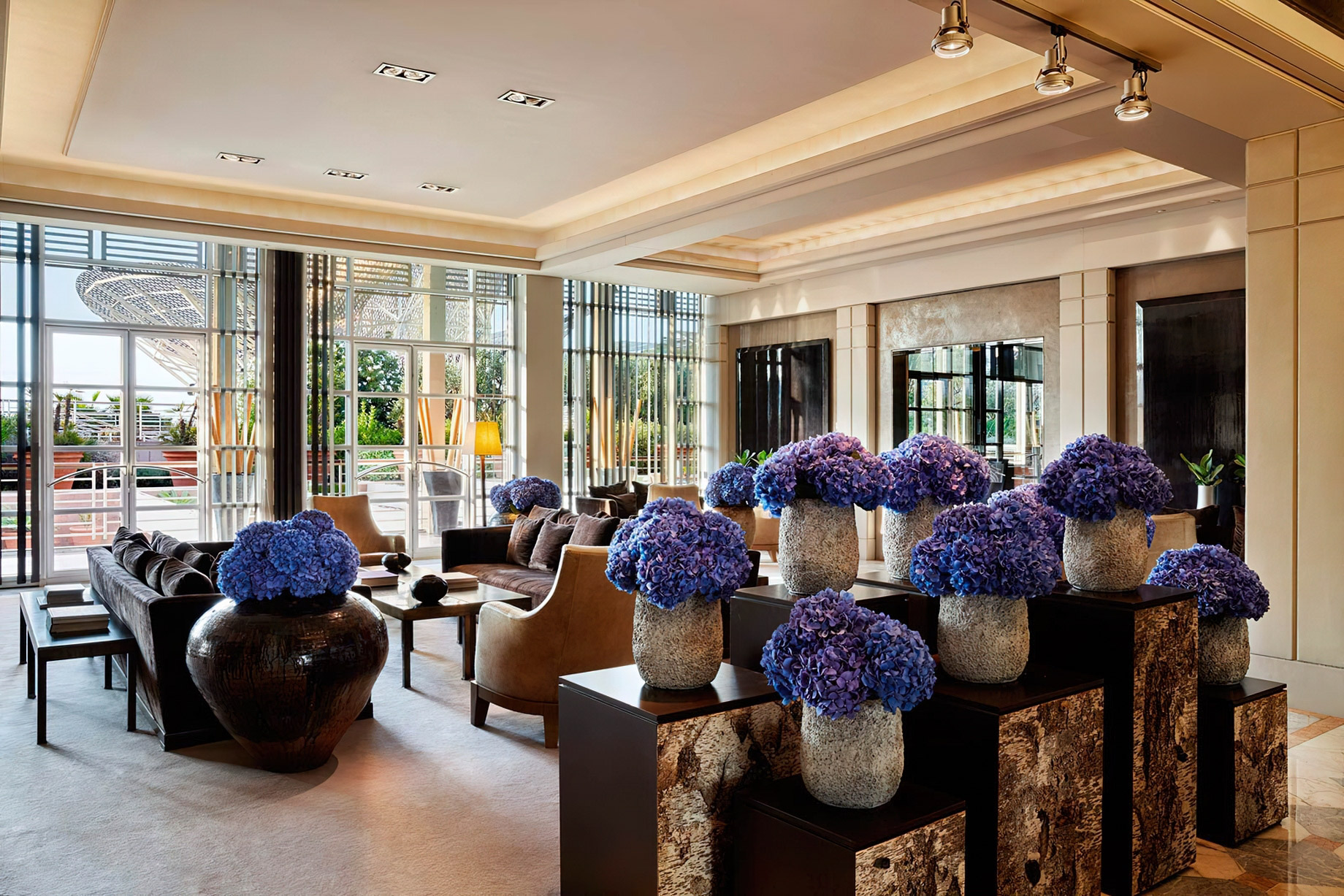 Hotel Arts Barcelona Ritz-Carlton – Barcelona, Spain – Lobby Sitting Area