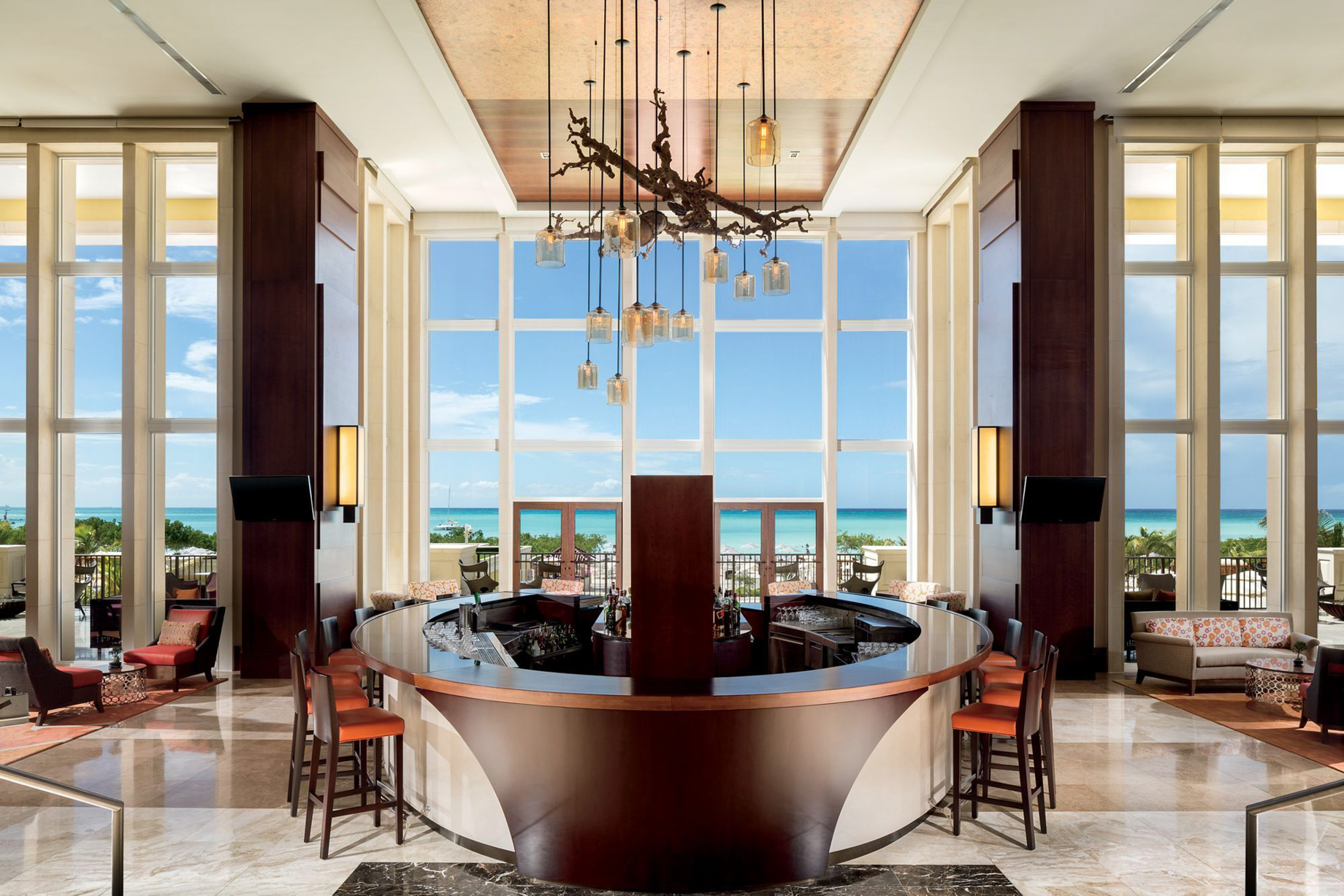 The Ritz-Carlton, Aruba Resort - Palm Beach, Aruba - Divi Sushi Bar & Lounge Interior