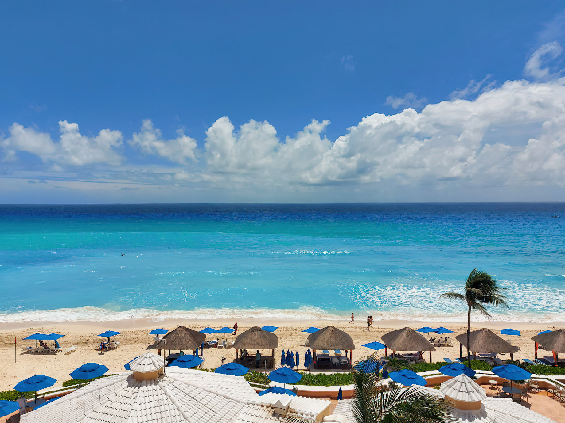 The Ritz-Carlton, Cancun Resort – Cancun, Mexico – Beach and Ocean View Aerial