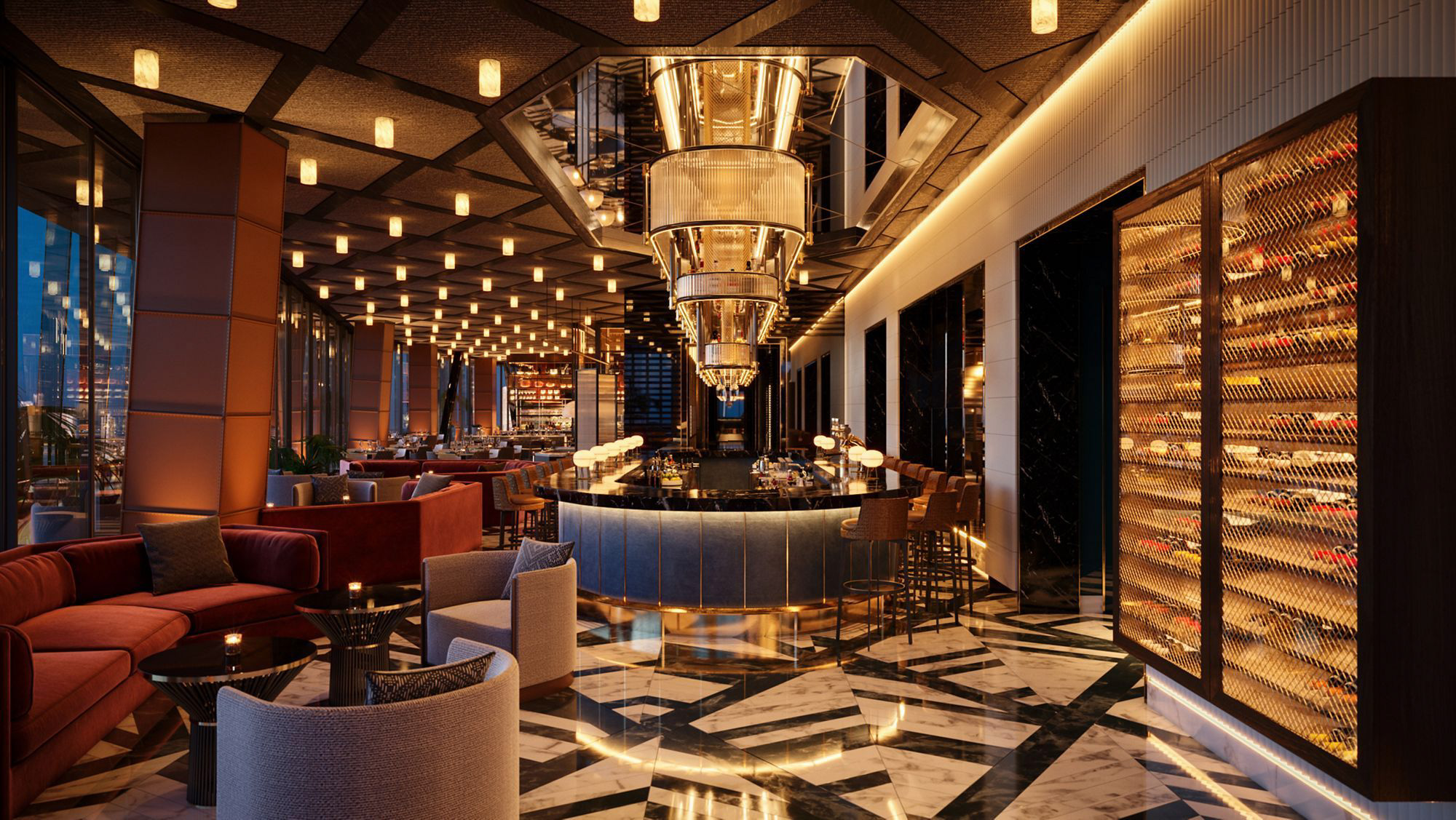 The Ritz-Carlton, Mexico City Hotel – Mexico City, Mexico – Samos Bar