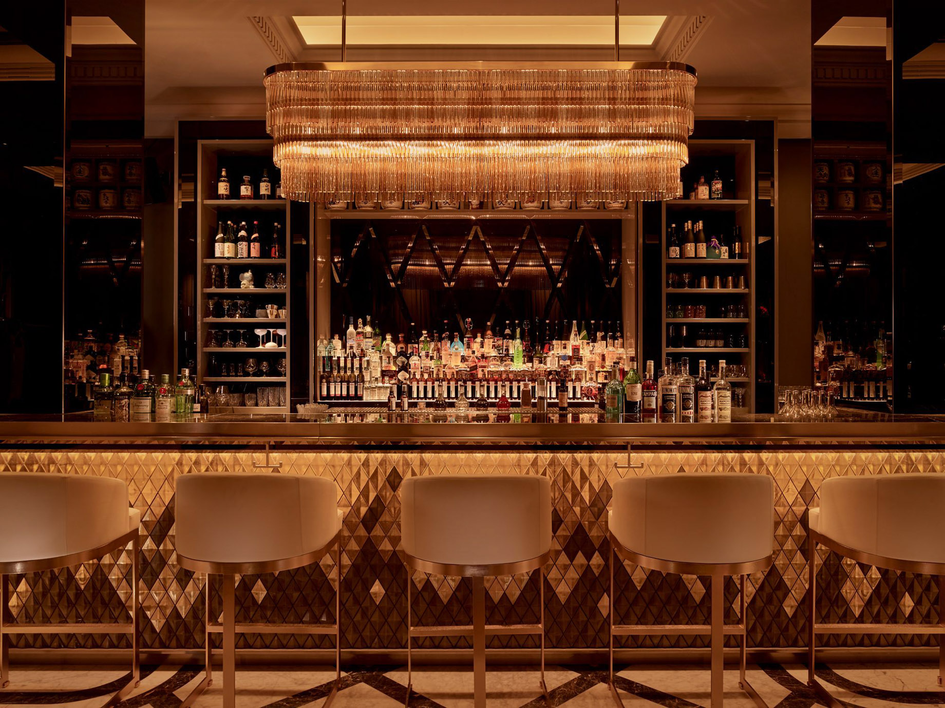 The Ritz-Carlton, Berlin Hotel - Berlin, Germany - Fragrances Restaurant Bar Seating