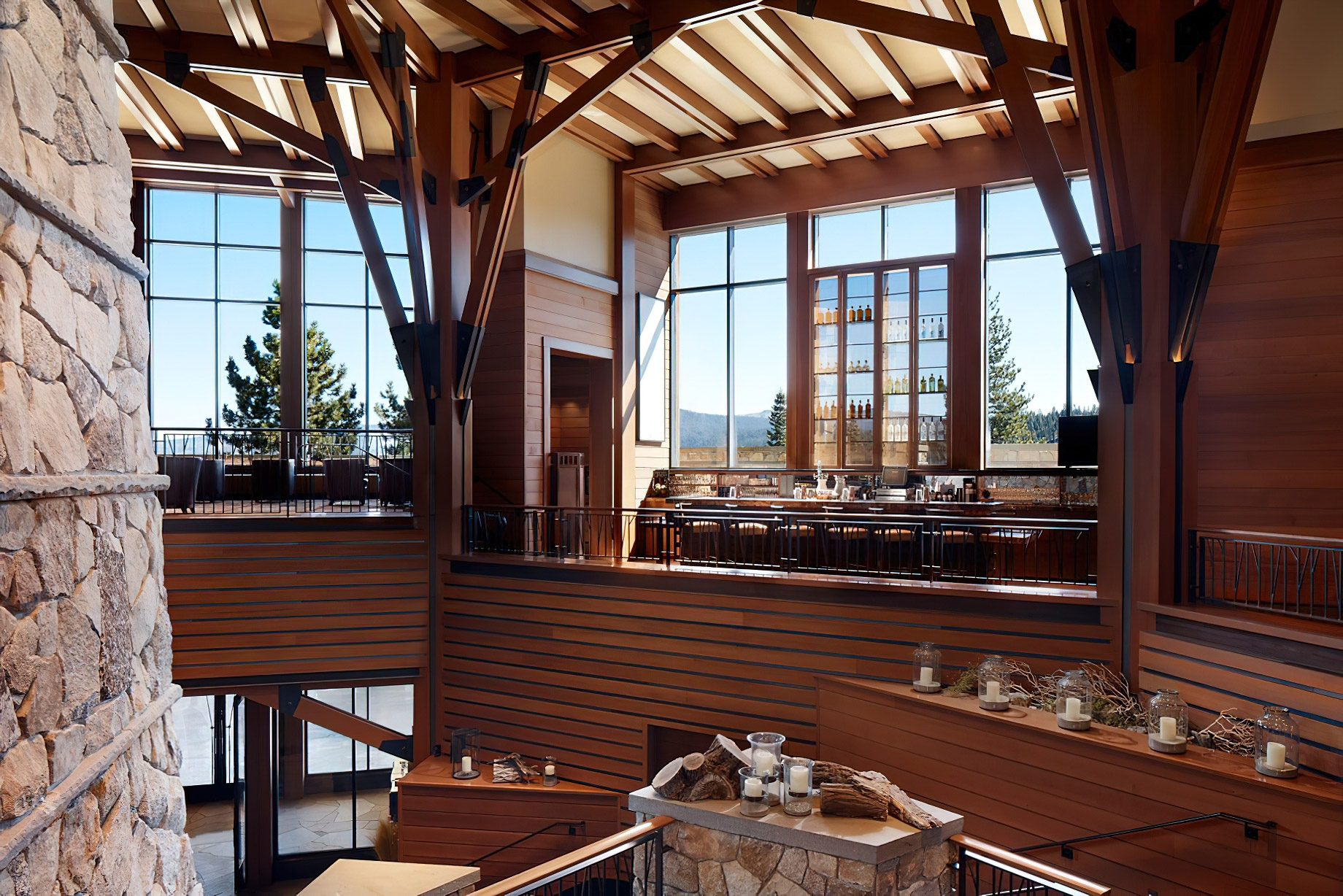 The Ritz-Carlton, Lake Tahoe Resort – Truckee, CA, USA – Highlands Bar Interior