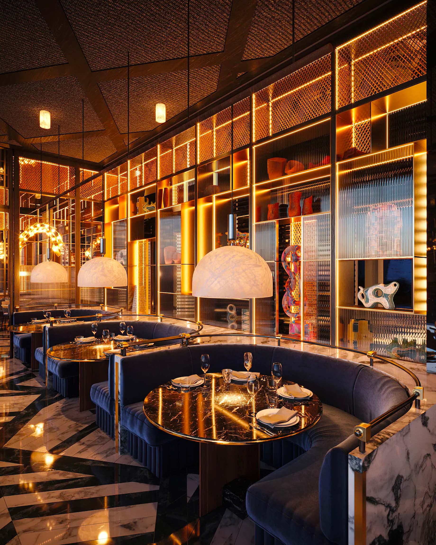 The Ritz-Carlton, Mexico City Hotel - Mexico City, Mexico - Samos Restaurant and Bar