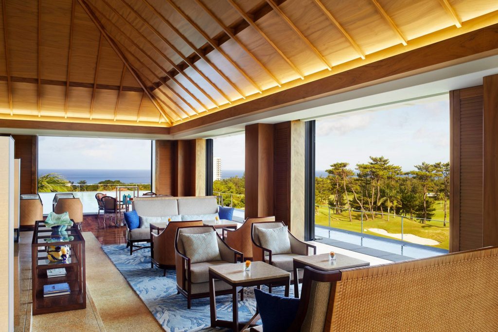 The Ritz-Carlton, Okinawa Hotel - Okinawa, Japan - The Lobby Lounge