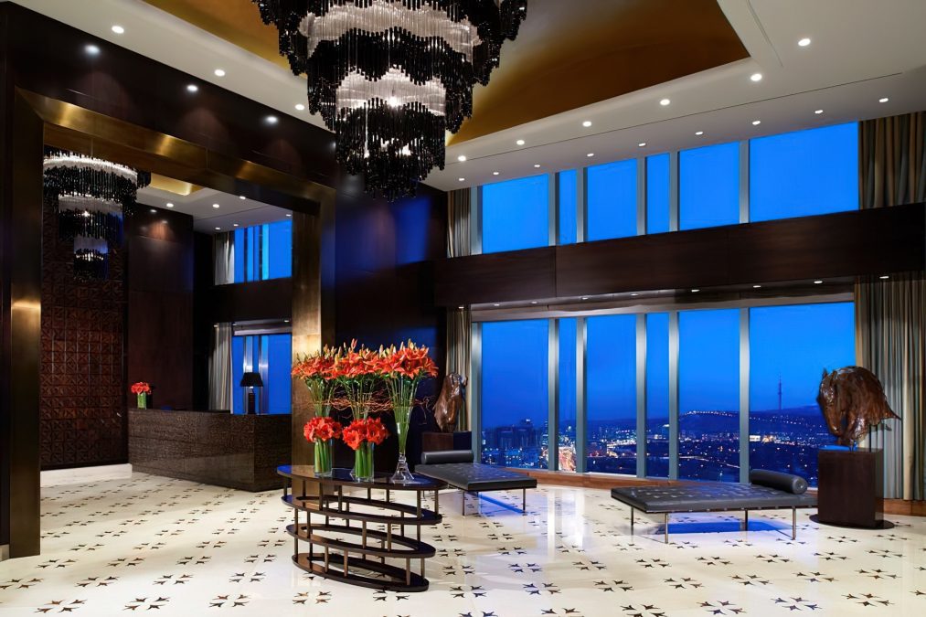 The Ritz-Carlton, Almaty Hotel - Almaty, Kazakhstan - Hotel Lobby