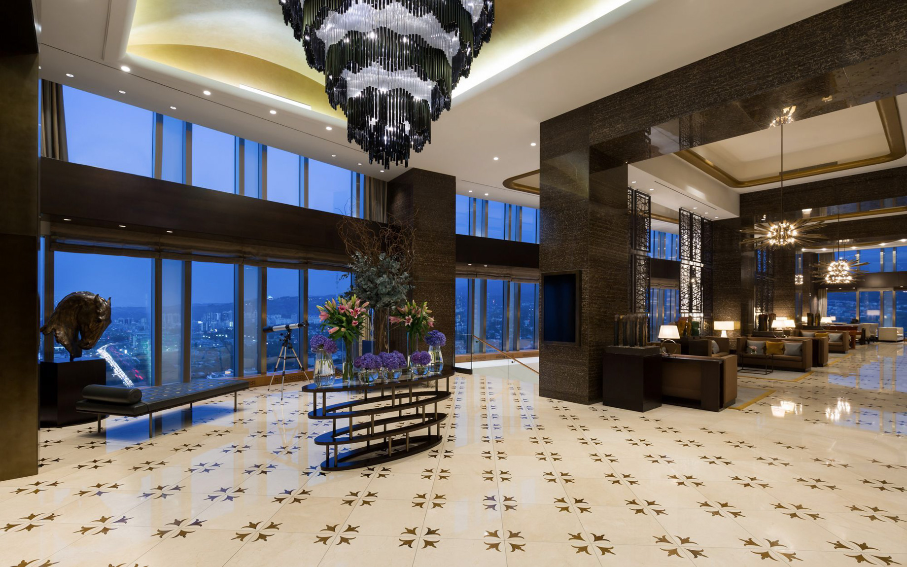 The Ritz-Carlton, Almaty Hotel – Almaty, Kazakhstan – Hotel Lobby