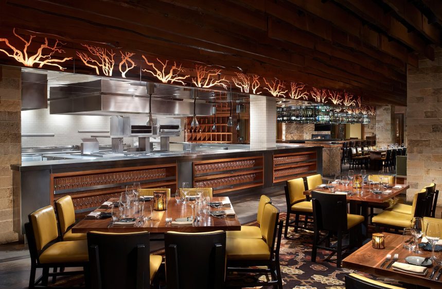 The Ritz-Carlton, Lake Tahoe Resort - Truckee, CA, USA - Manzanita Restaurant Interior