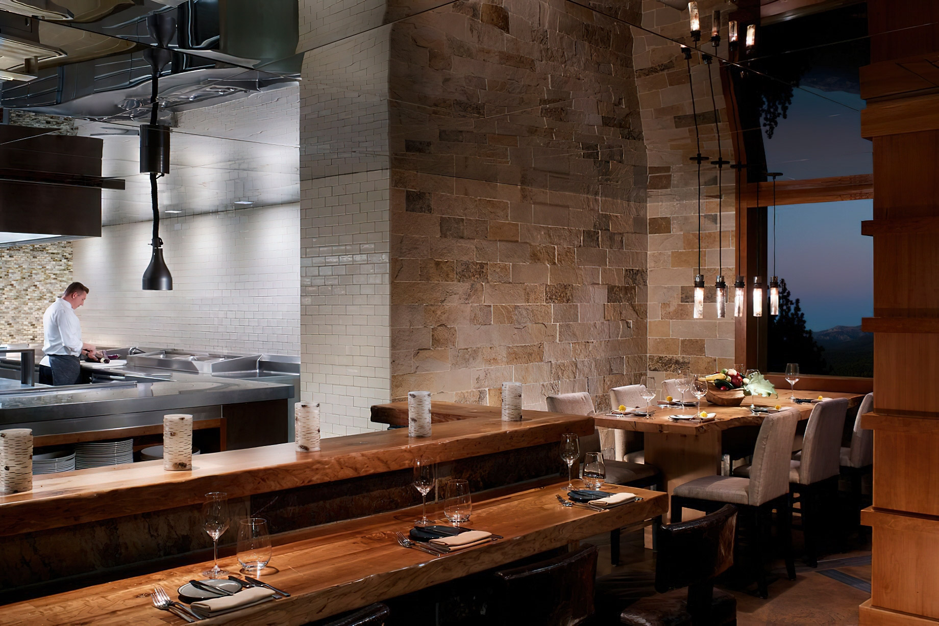 The Ritz-Carlton, Lake Tahoe Resort – Truckee, CA, USA – Manzanita Restaurant Kitchen