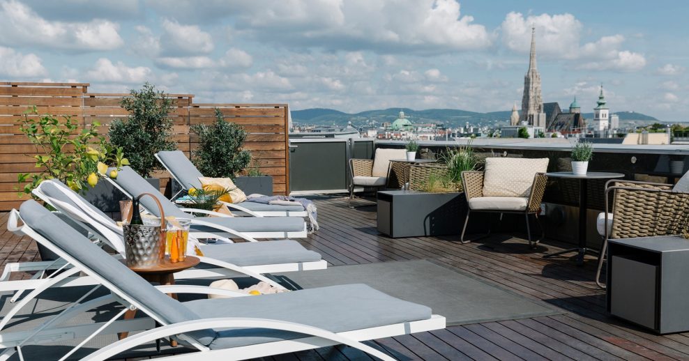 The Ritz-Carlton, Vienna Hotel - Vienna, Austria - Rooftop Lounge