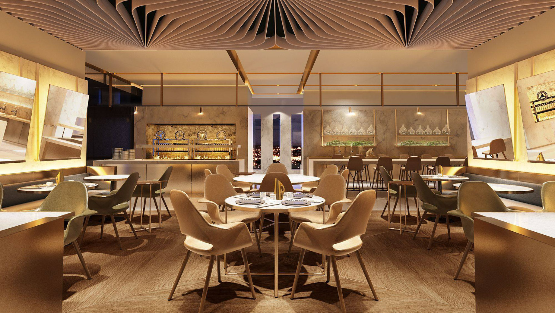 The Ritz-Carlton, Astana Hotel - Nur-Sultan, Kazakhstan - Mökki Italian Restaurant