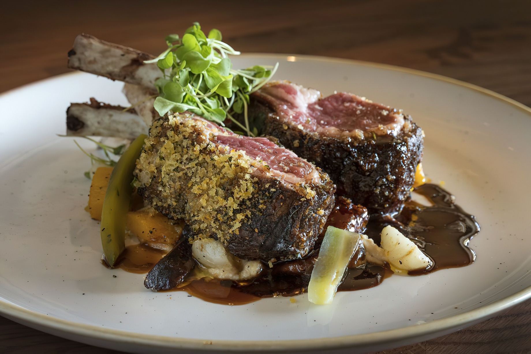 The Ritz-Carlton, Aruba Resort – Palm Beach, Aruba – Casa Nonna Restaurant Lamb