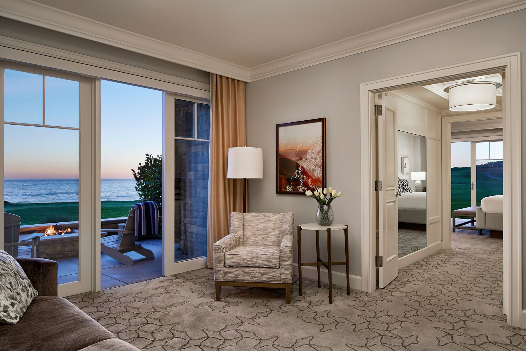 The Ritz-Carlton, Half Moon Bay Resort – Half Moon Bay, CA, USA – Luxury Fire Pit Suite