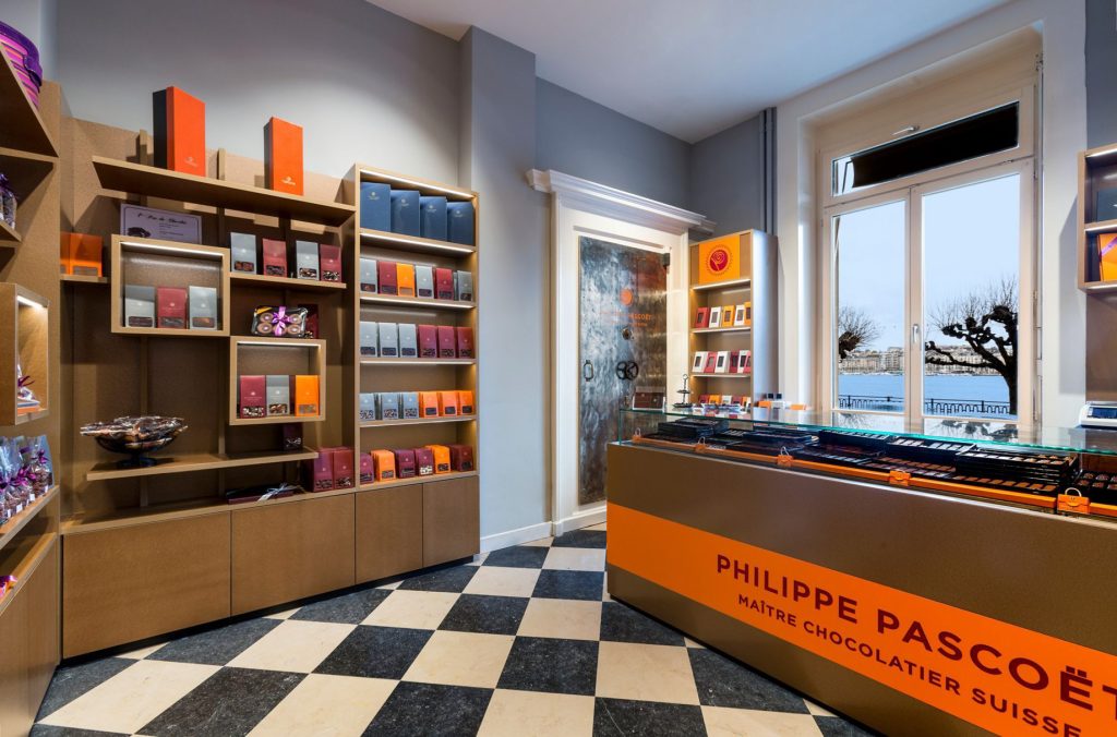 The Ritz-Carlton Hotel de la Paix, Geneva - Geneva, Switzerland - Phillippe Pascoët Chocolate Shop