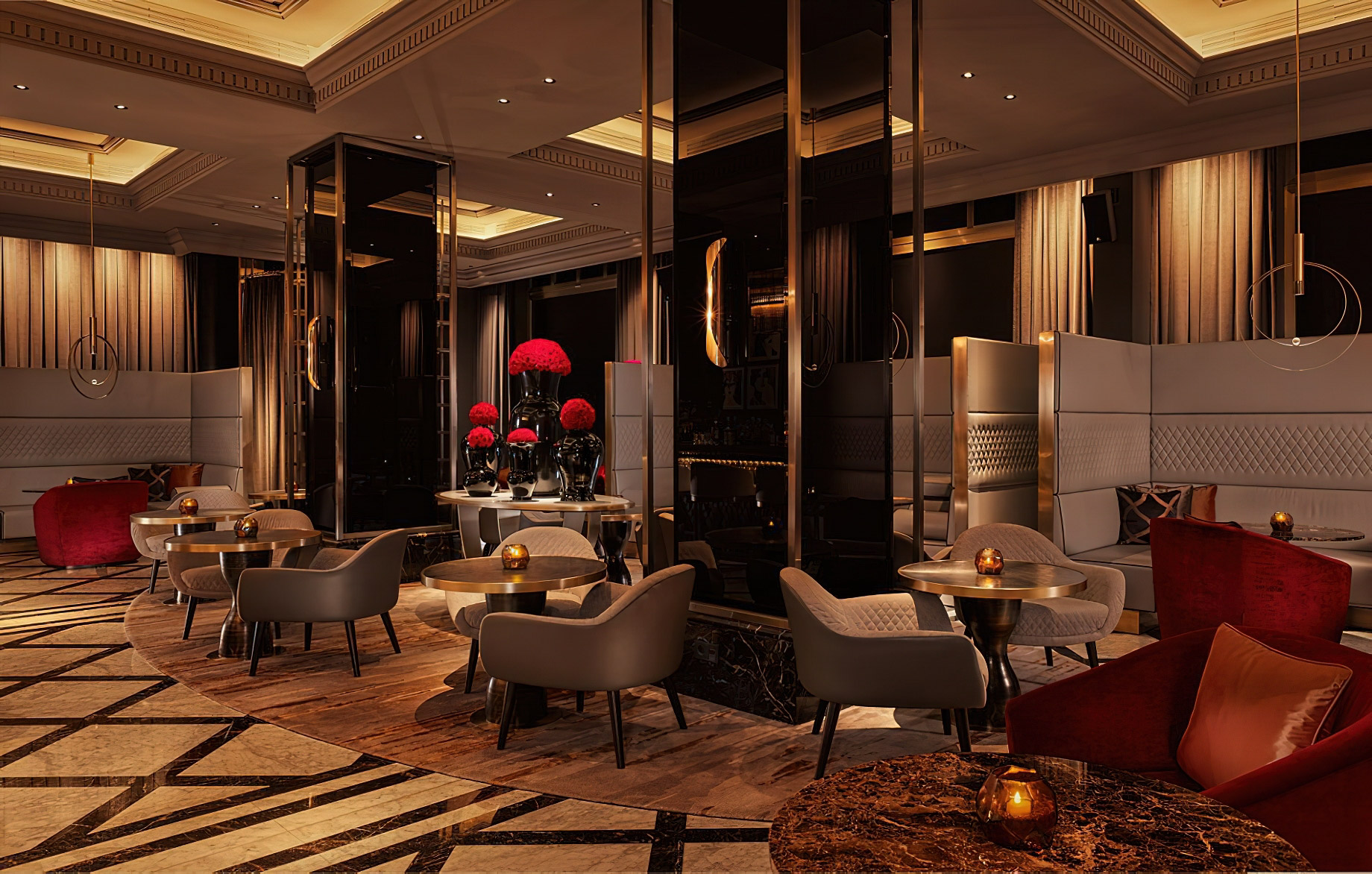 The Ritz-Carlton, Berlin Hotel – Berlin, Germany – Fragrances Restaurant Seating