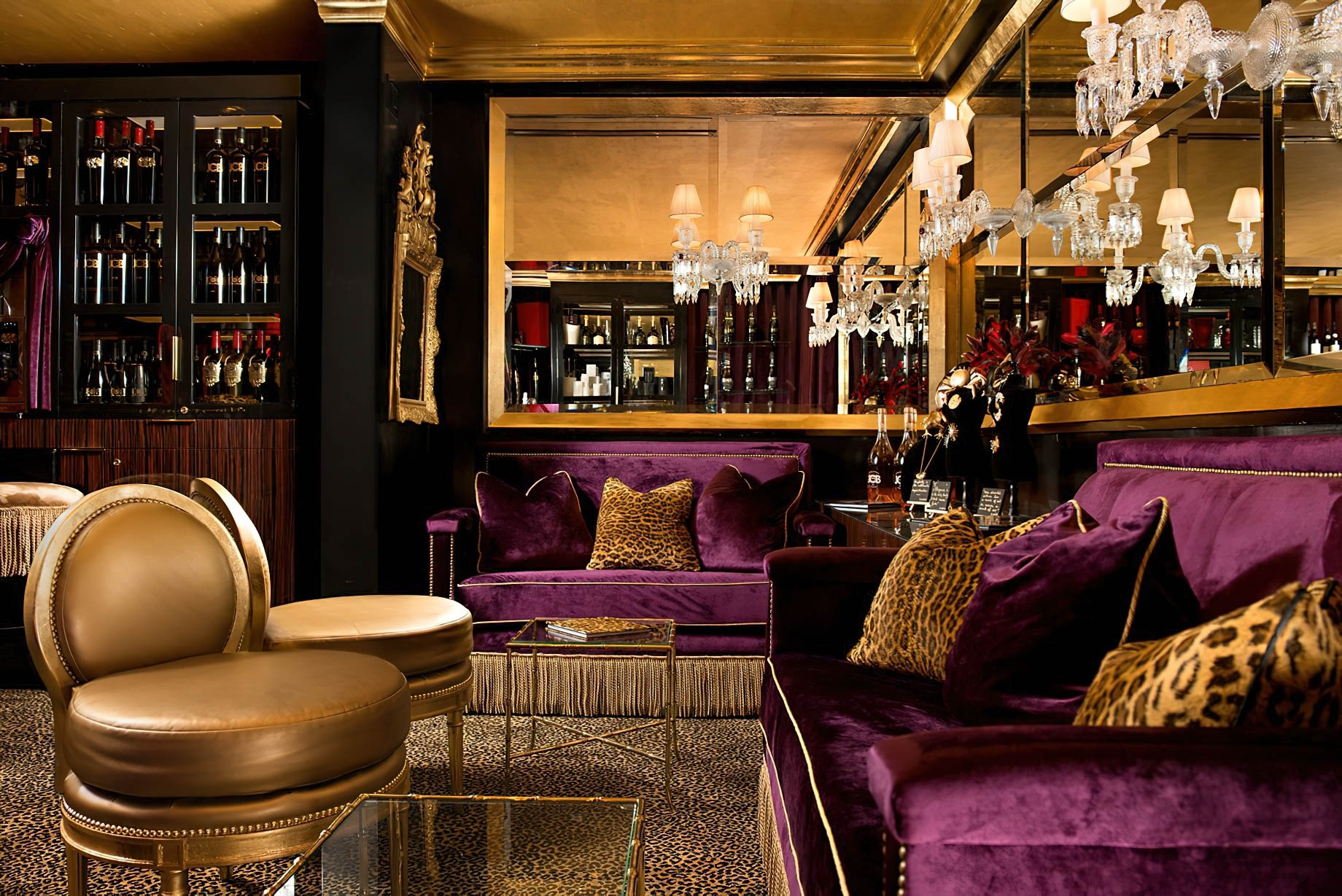 The Ritz-Carlton, San Francisco Hotel – San Francisco, CA, USA – The JCB Tasting Lounge Decor