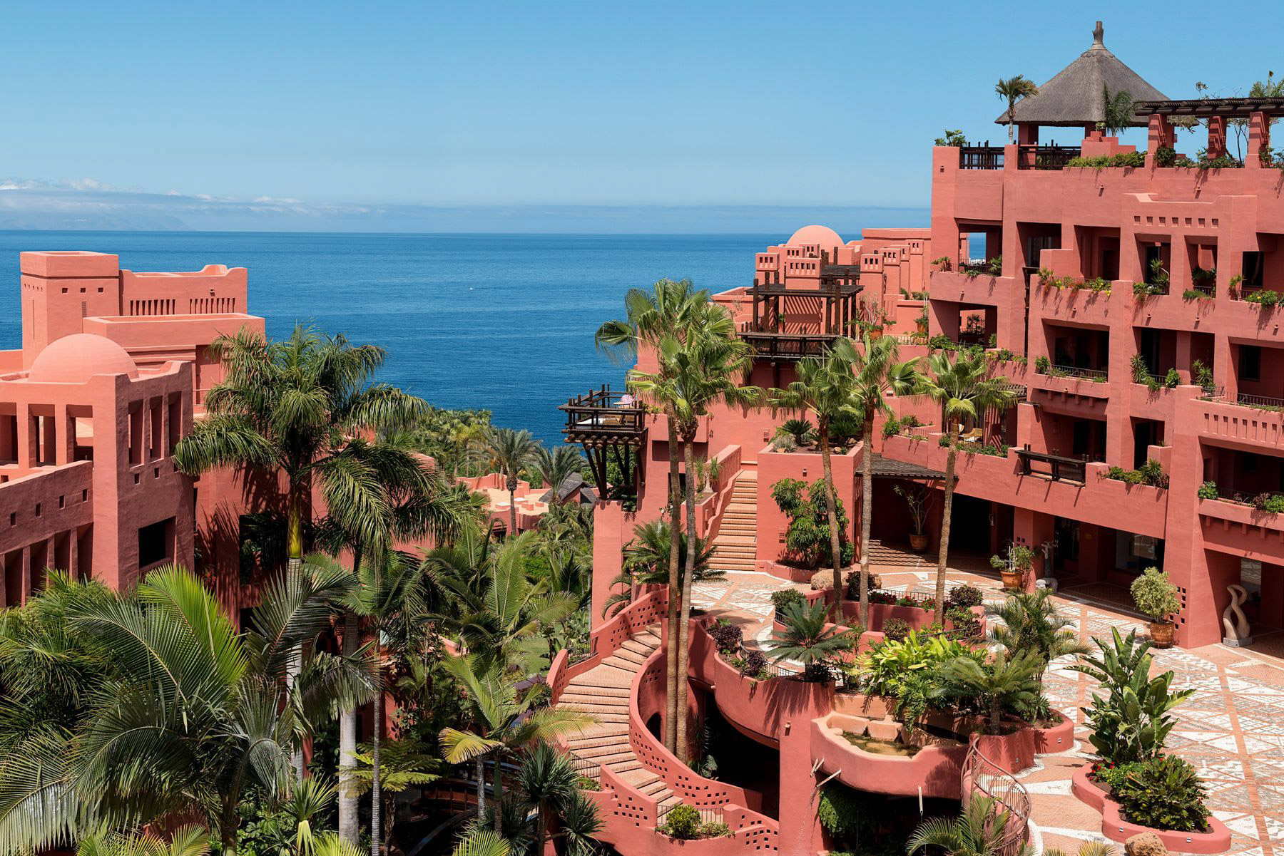 The Ritz-Carlton, Abama Resort – Santa Cruz de Tenerife, Spain – Lobby Terrace Ocean View