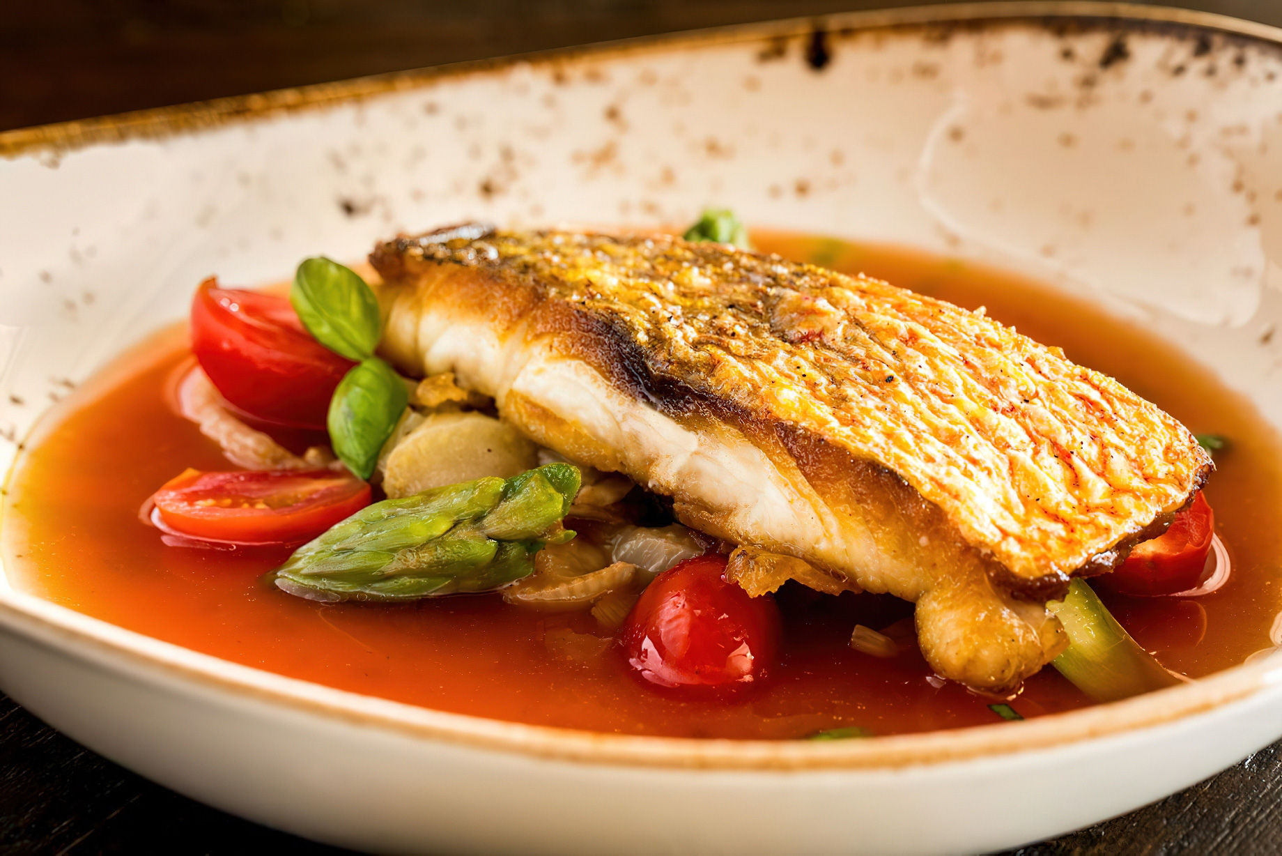 The RitzCarlton, Aruba Resort Palm Beach, Aruba Casa Nonna Restaurant Gourmet Fish TRAVOH