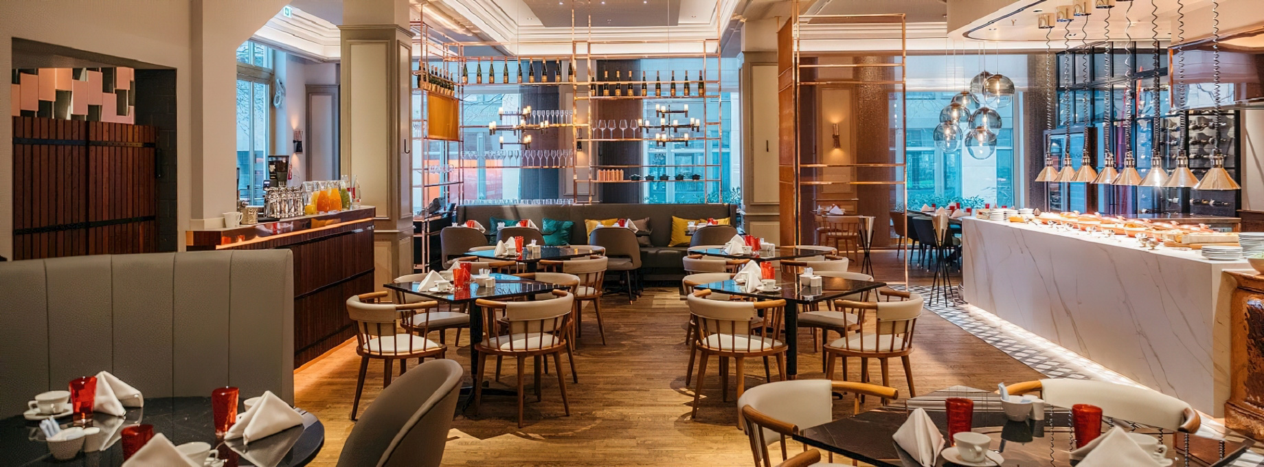 The Ritz-Carlton, Berlin Hotel – Berlin, Germany – Pots Restaurant Interior