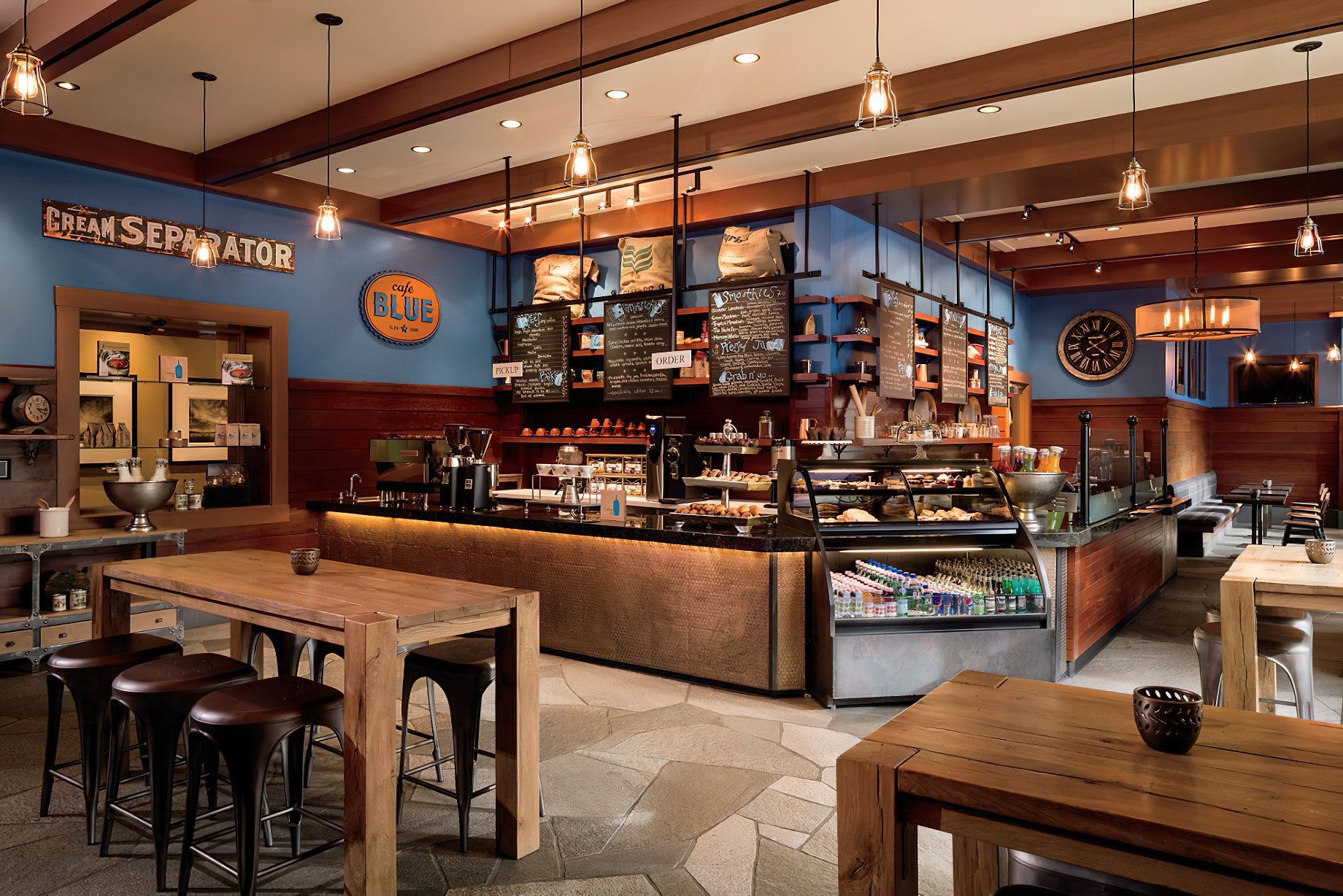 The Ritz-Carlton, Lake Tahoe Resort - Truckee, CA, USA - Café Blue Restaurant